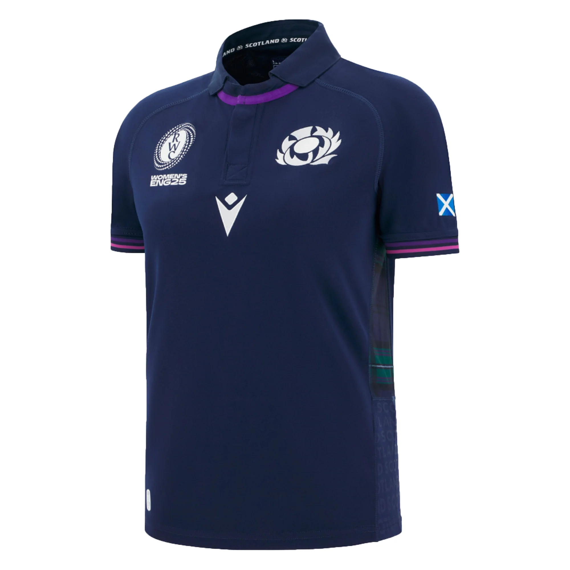 Scotland WRWC25 Replica Home Jersey by Macron - Image 2
