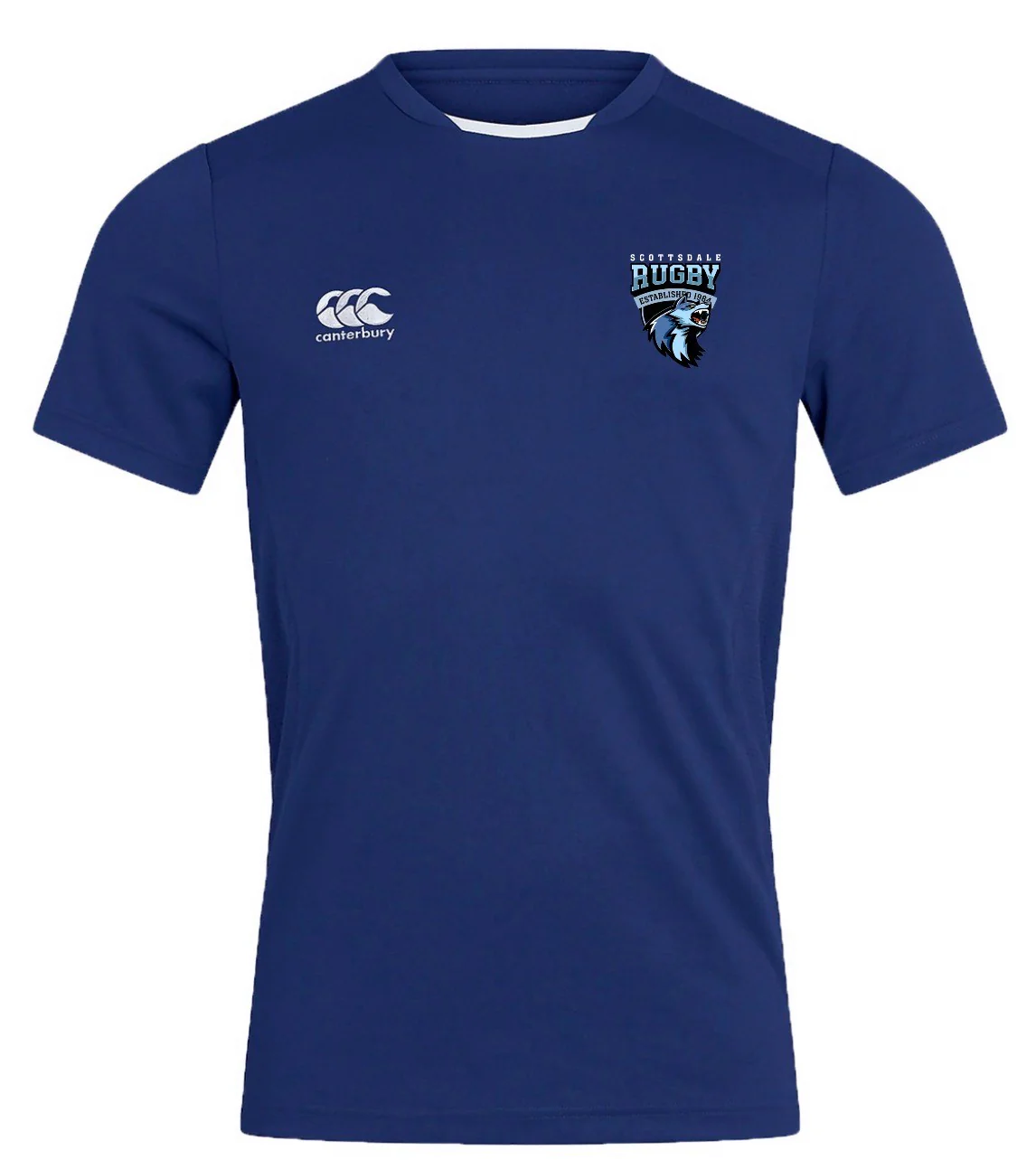 Scottsdale Rugby Royal Club Dry Tee by Canterbury