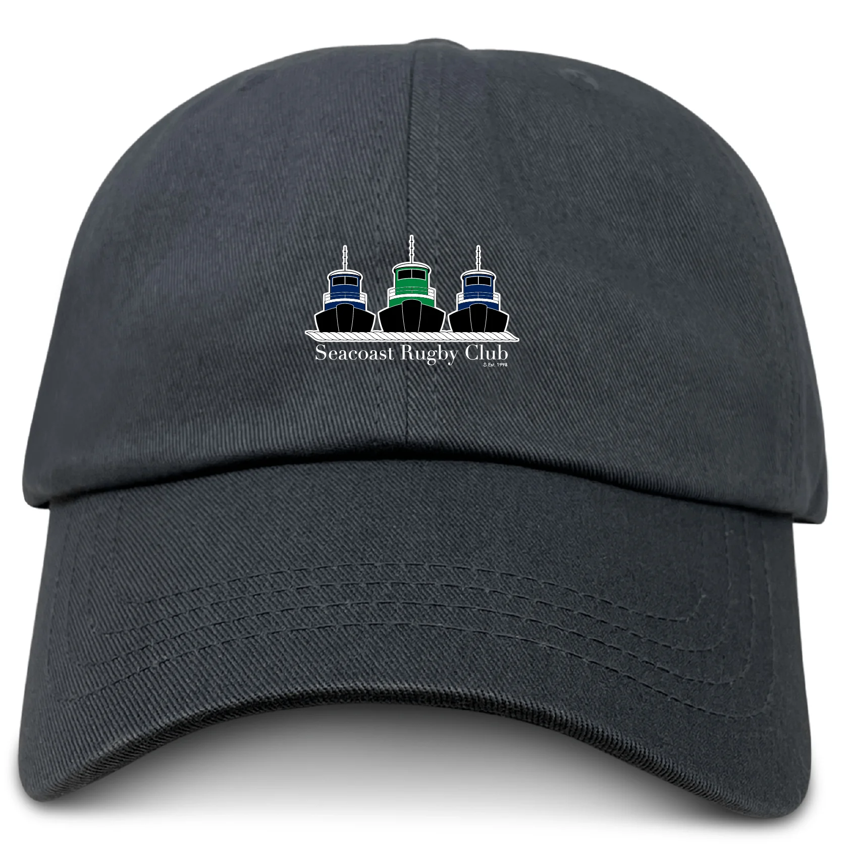 Seacoast Rugby Club Adult Low-Profile Cotton Twill Dad Cap - Image 2
