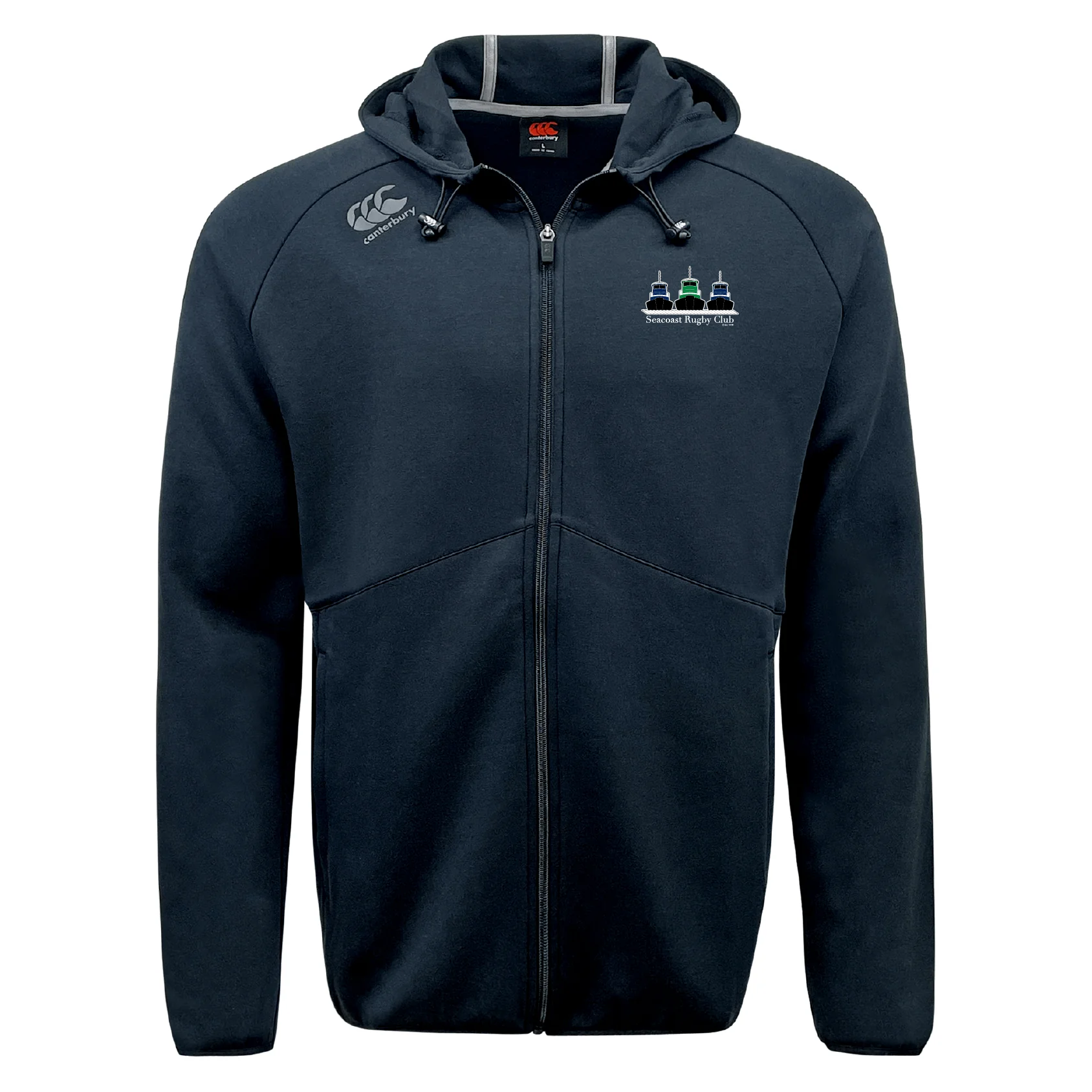 Seacoast Rugby Club Tempo Vapodri Full-Zip Hoodie by Canterbury - Image 2