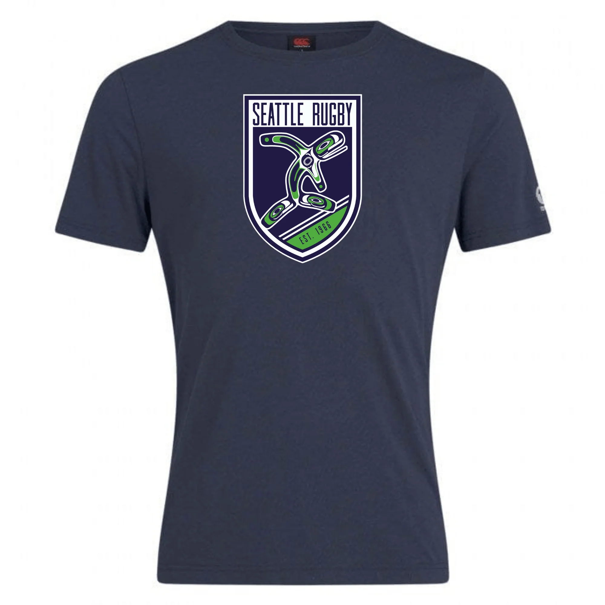 Seattle Rugby Club Club Plain Tee by Canterbury - Image 3