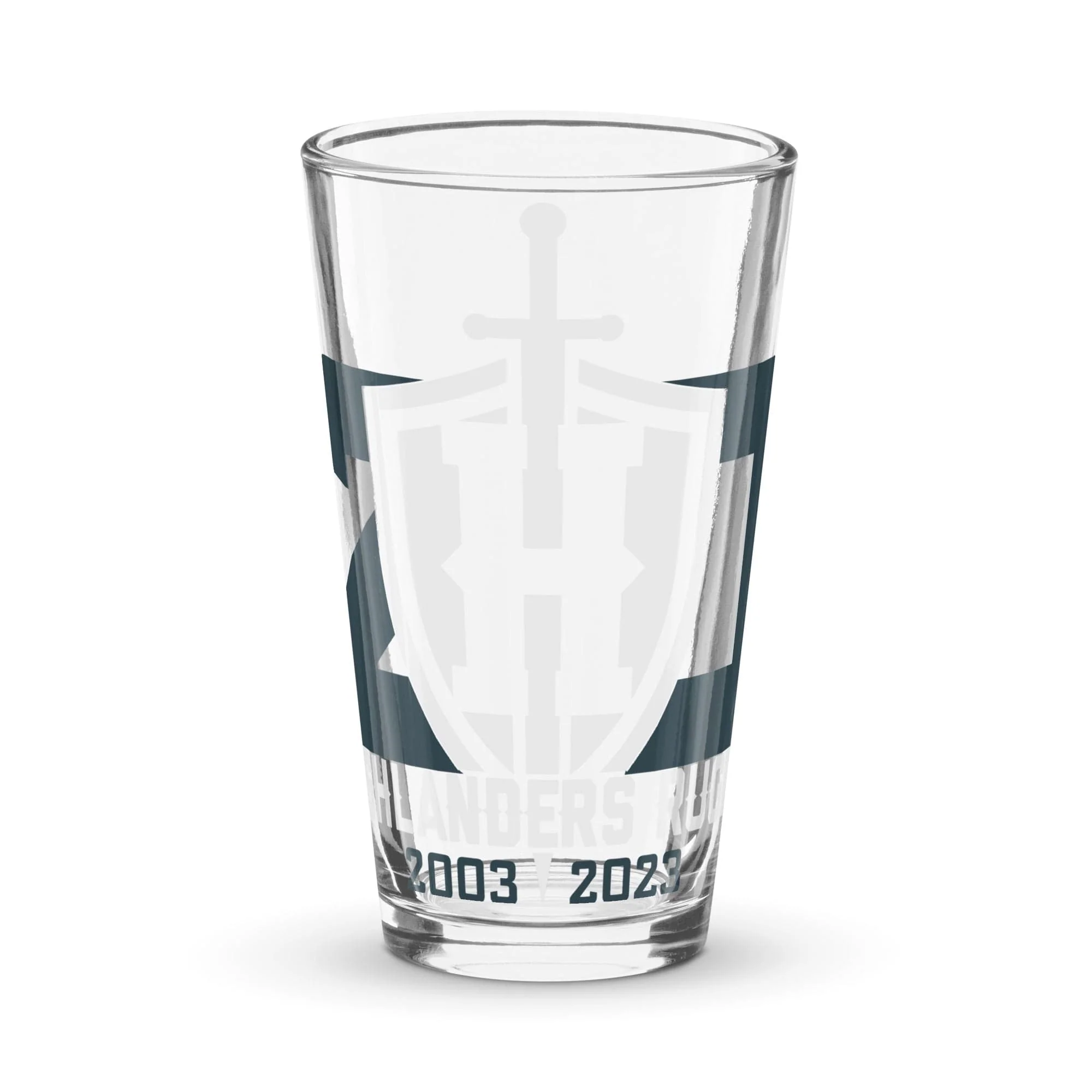 Shaker pint glass