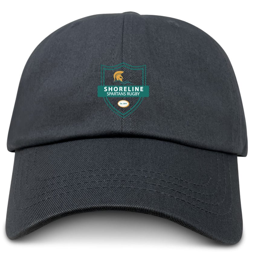 Shoreline Spartans Adult Low-Profile Cotton Twill Dad Cap - Image 2