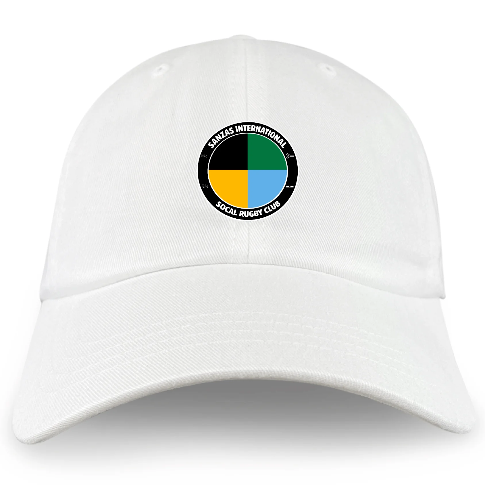 SOCAL SANZAS RFC Adult Low-Profile Cotton Twill Dad Cap - Image 3