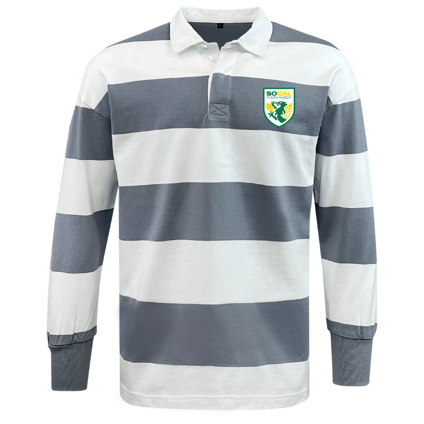 SoCal Youth Rugby Classic Long Sleeve Hooped Rugby Jersey