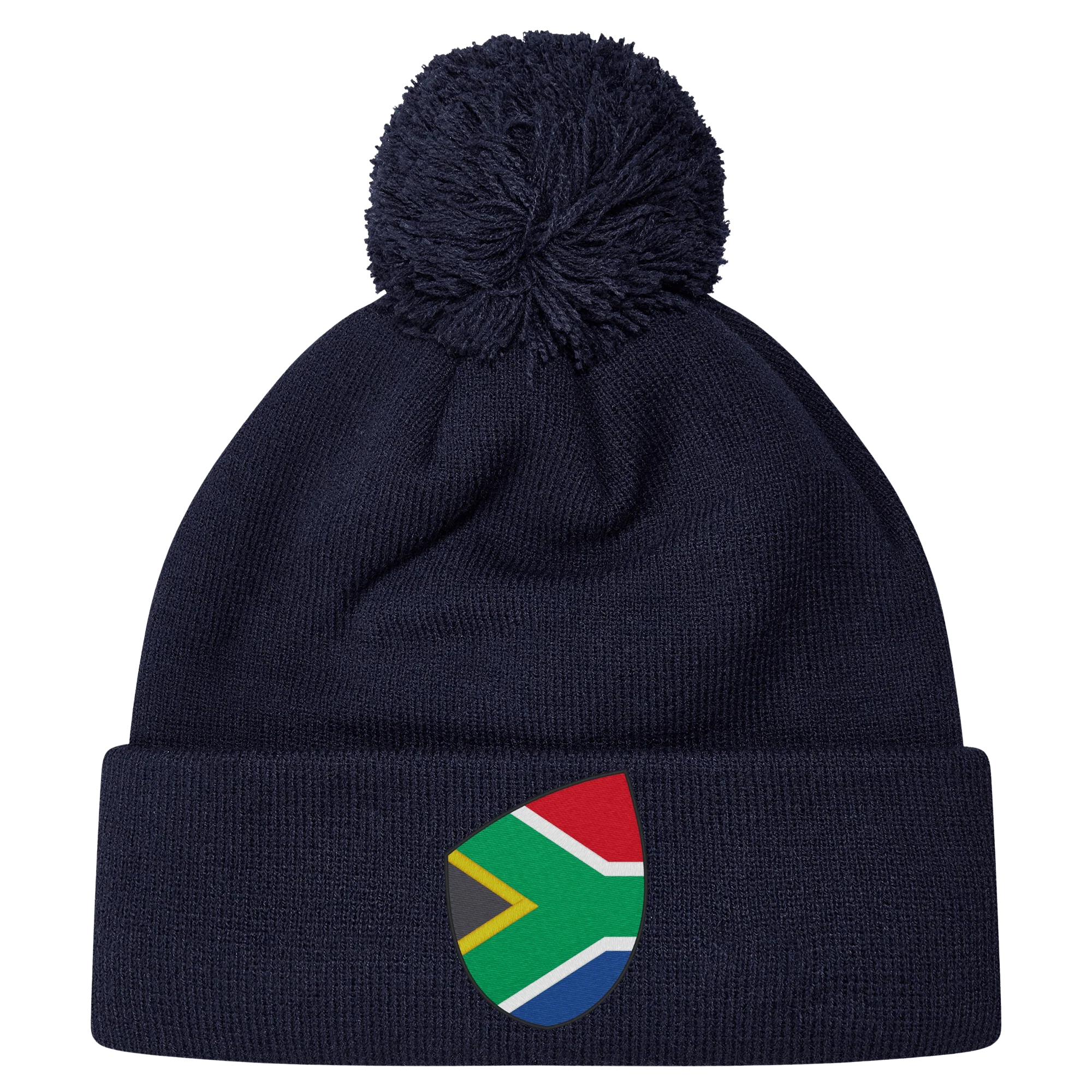 South Africa Shield Pom Pom Beanie - Image 3
