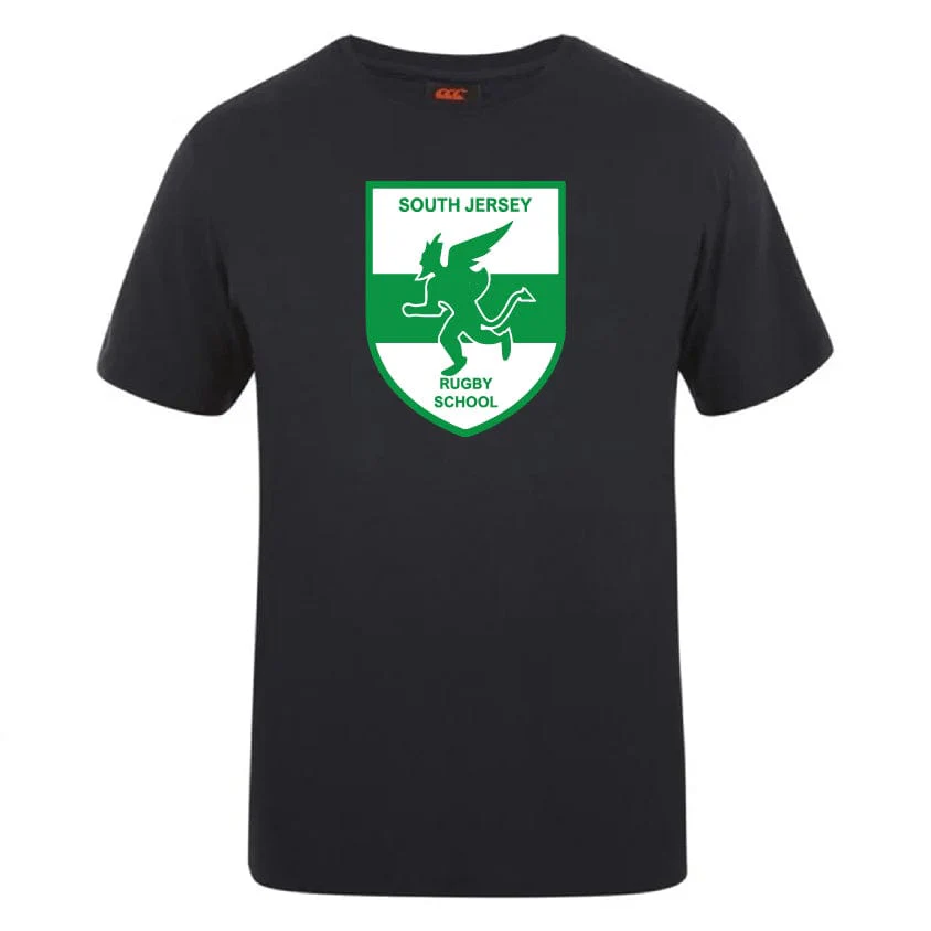 South Jersey Rugby School Club Plain Tee by Canterbury