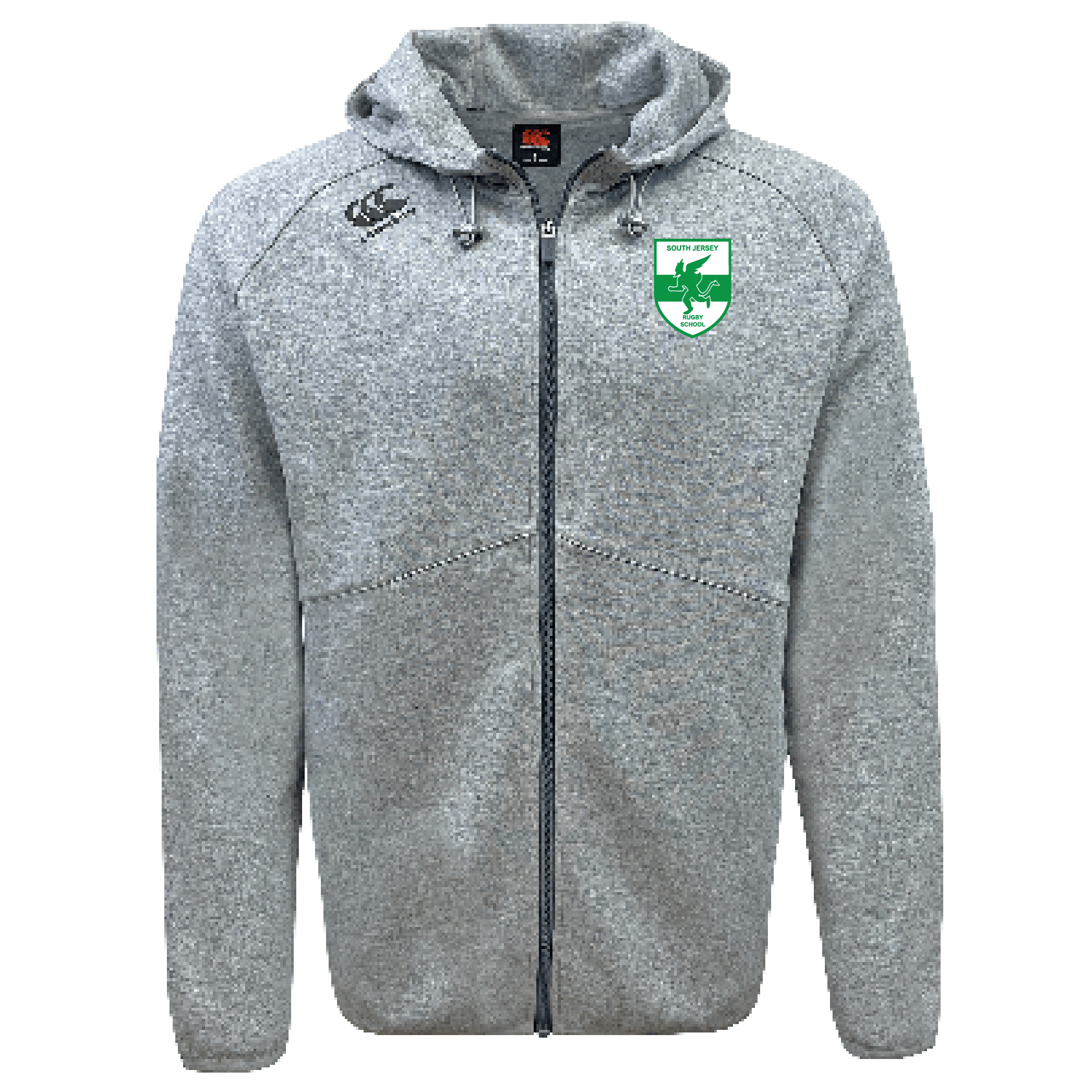 South Jersey Rugby School Tempo Vapodri Full-Zip Hoodie by Canterbury - Image 3
