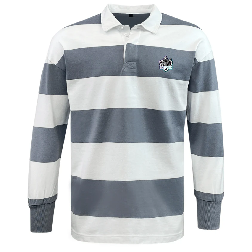 South Reapers Classic Long Sleeve Hooped Rugby Jersey