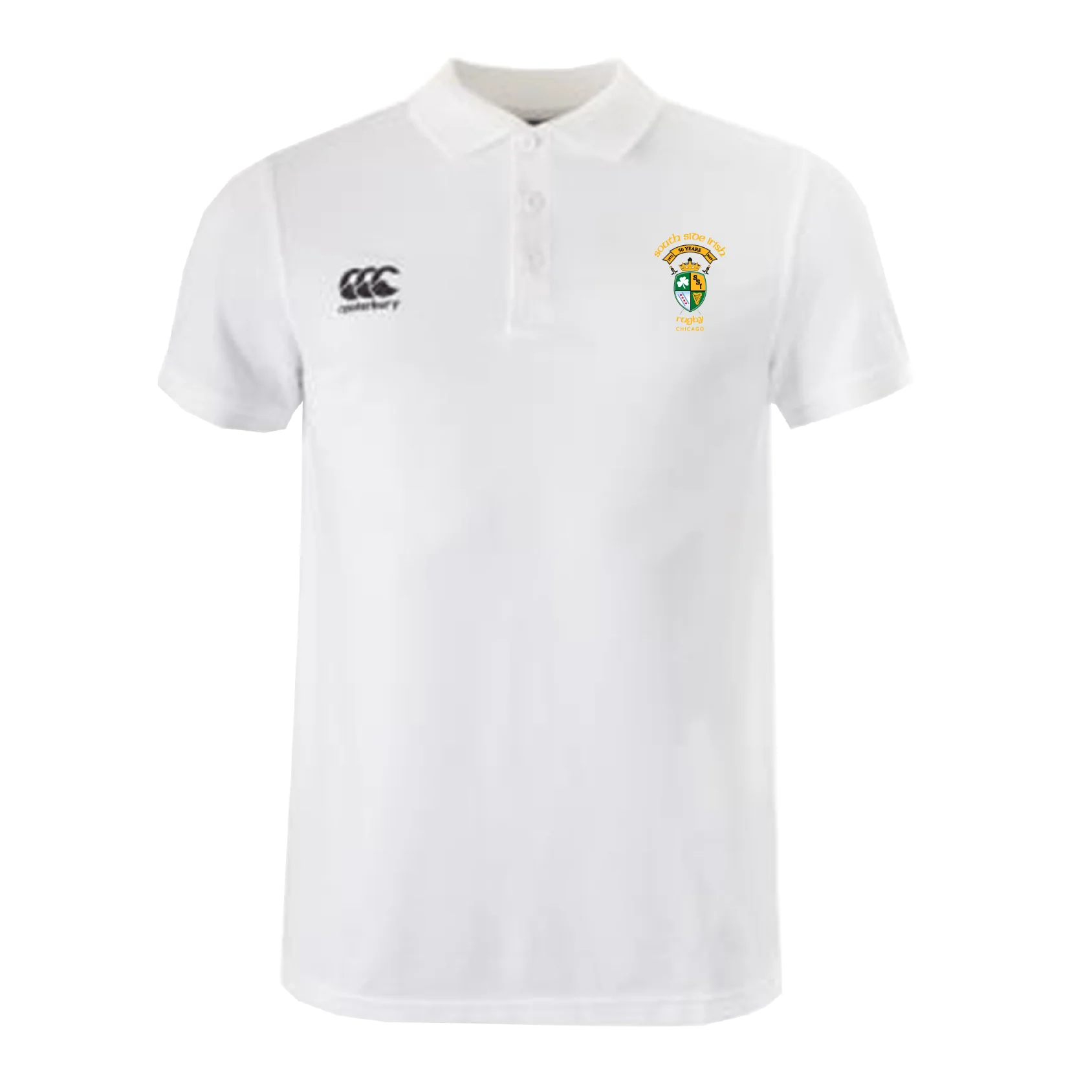 South Side Irish 50th Anniversary Waimak Polo by Canterbury - Image 3