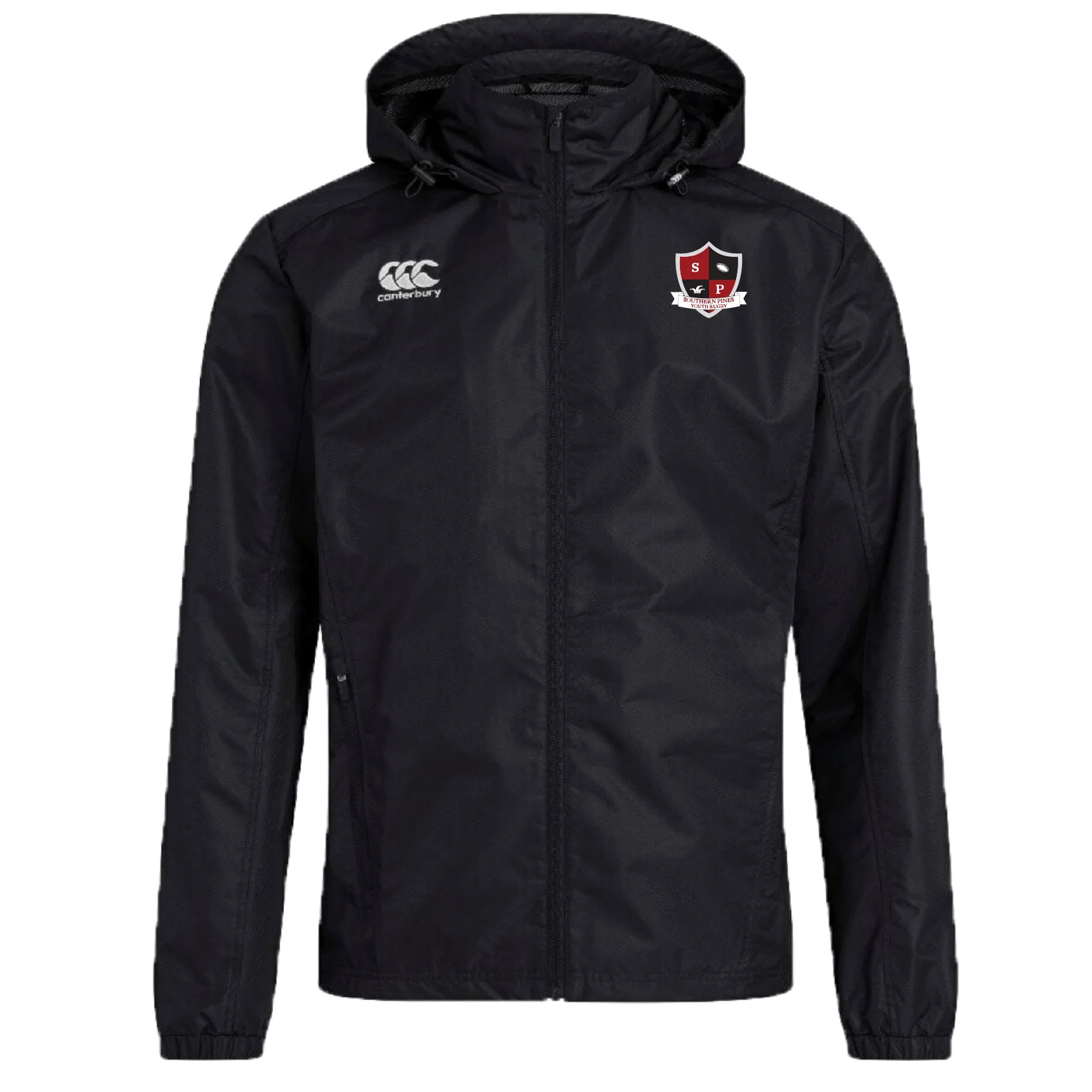 Southern Pines Youth Rugby Club Vaposhield Full Zip Rain Jacket by Canterbury