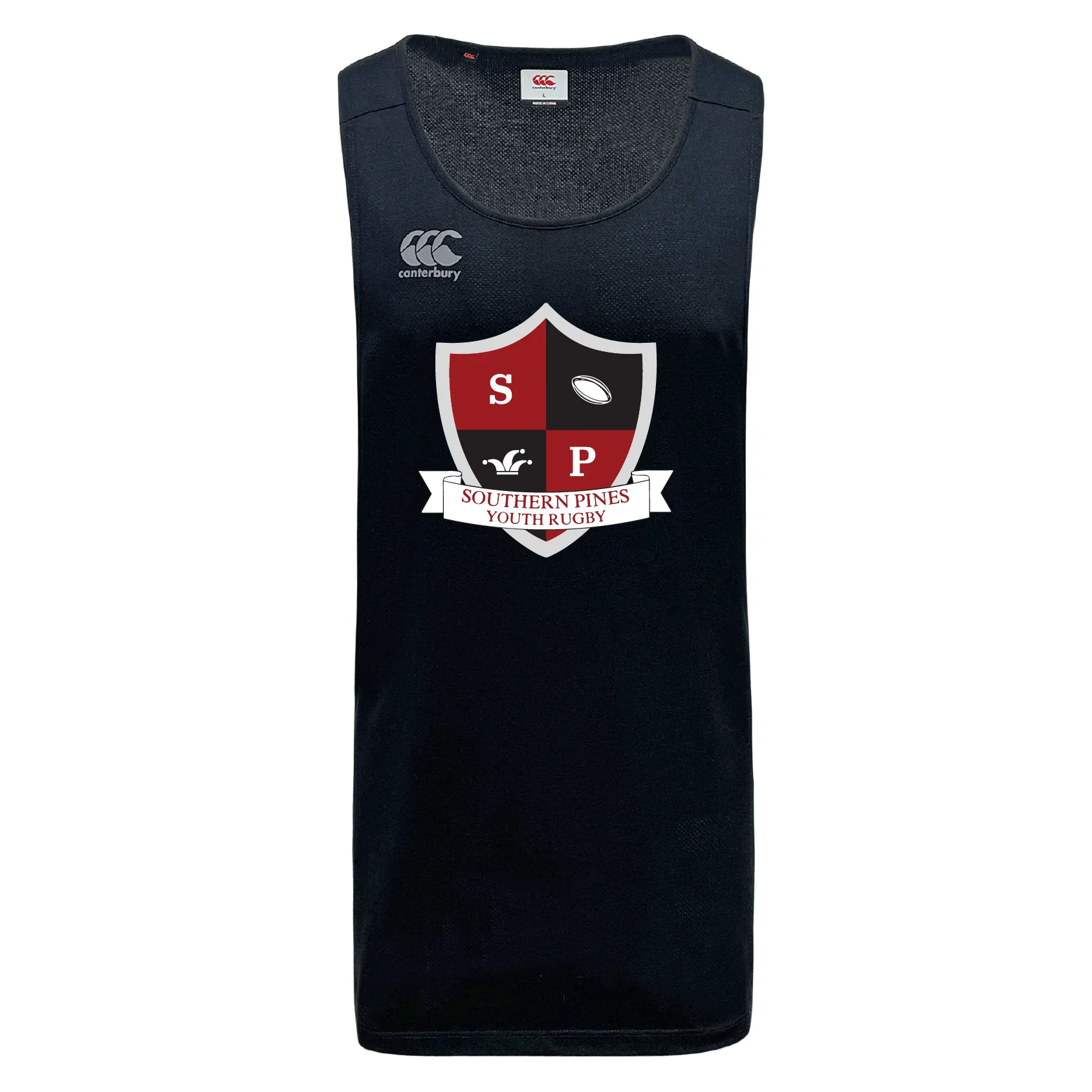 Southern Pines Youth Rugby Tempo Vapodri Singlet by Canterbury