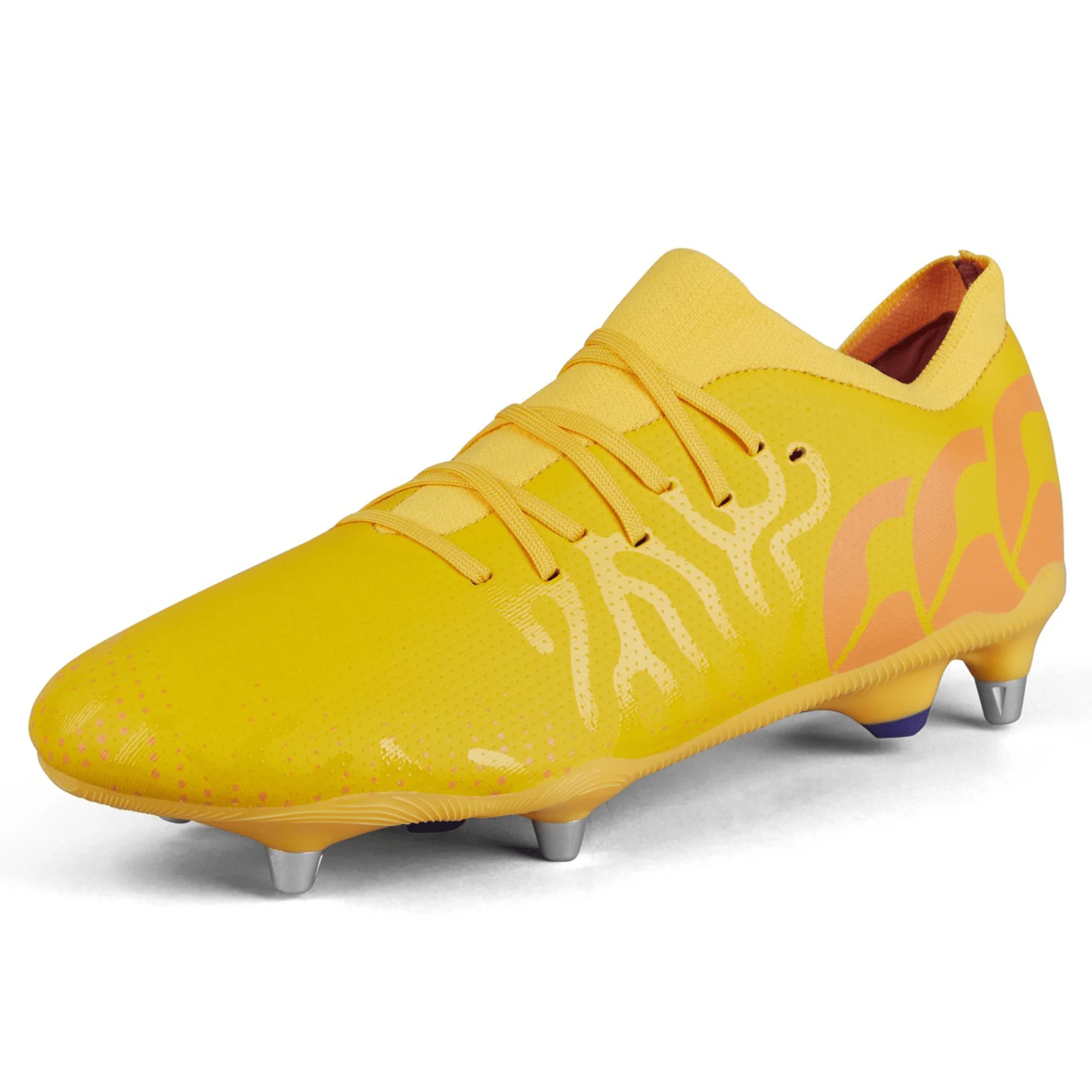 Canterbury Speed Infinite Pro SG - Amber Yellow/Orange Crush/Mars Dust - Image 3