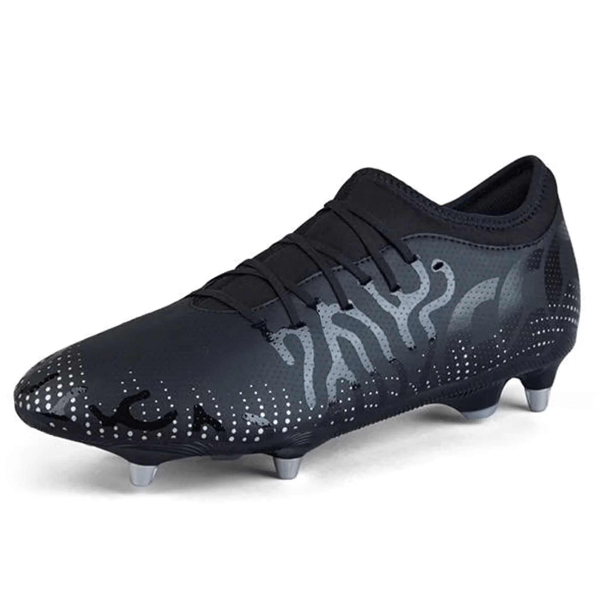 Canterbury Speed Infinite Team SG - Black/Silver Metallic - Image 7