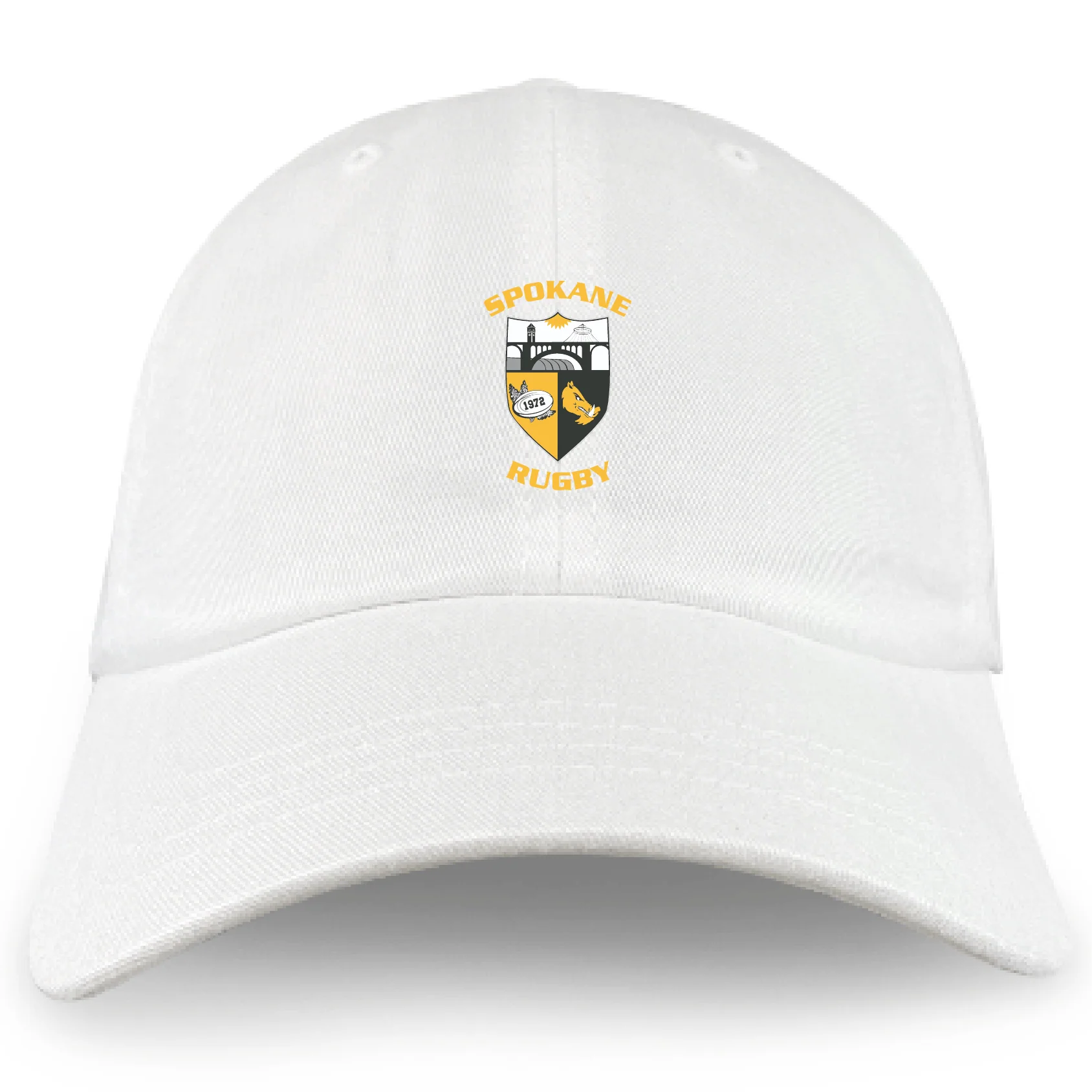 Spokane Rugby Adult Low-Profile Cotton Twill Dad Cap - Image 3