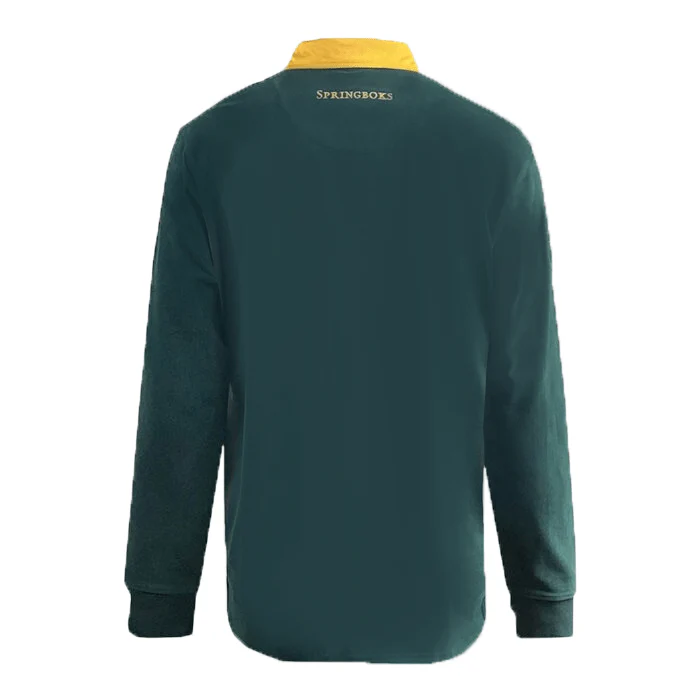 Ellis Rugby Springbok 1995 Vintage Long Sleeve Rugby Shirt - Image 2