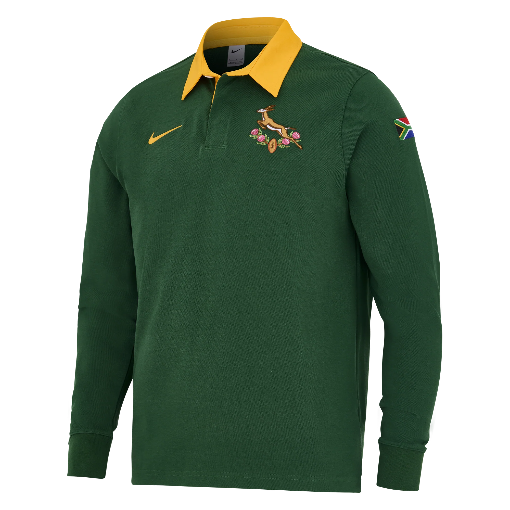 Springboks Home Long Sleeve Rugby Shirt by Nike - Image 3