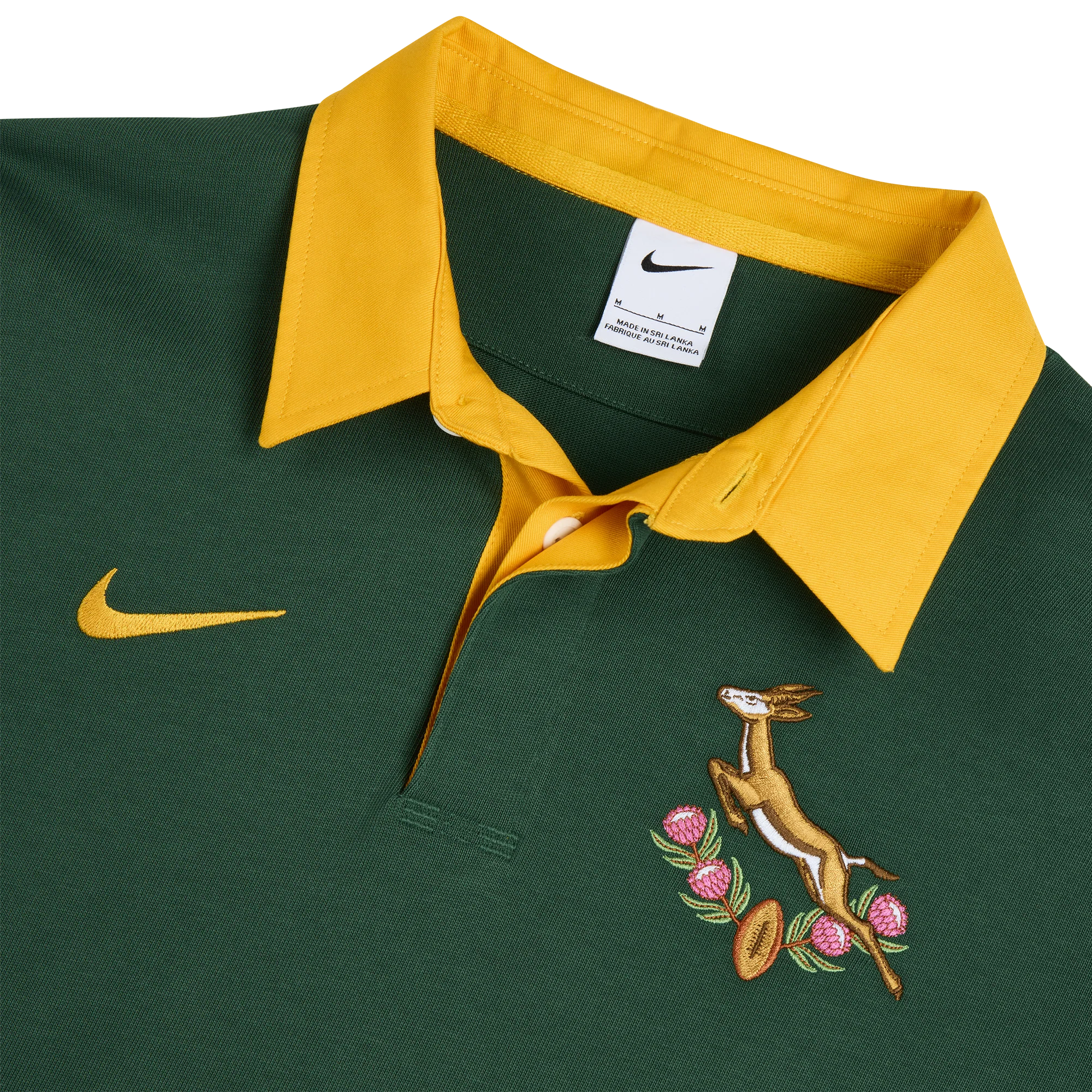 Springboks Home Long Sleeve Rugby Shirt by Nike - Image 4