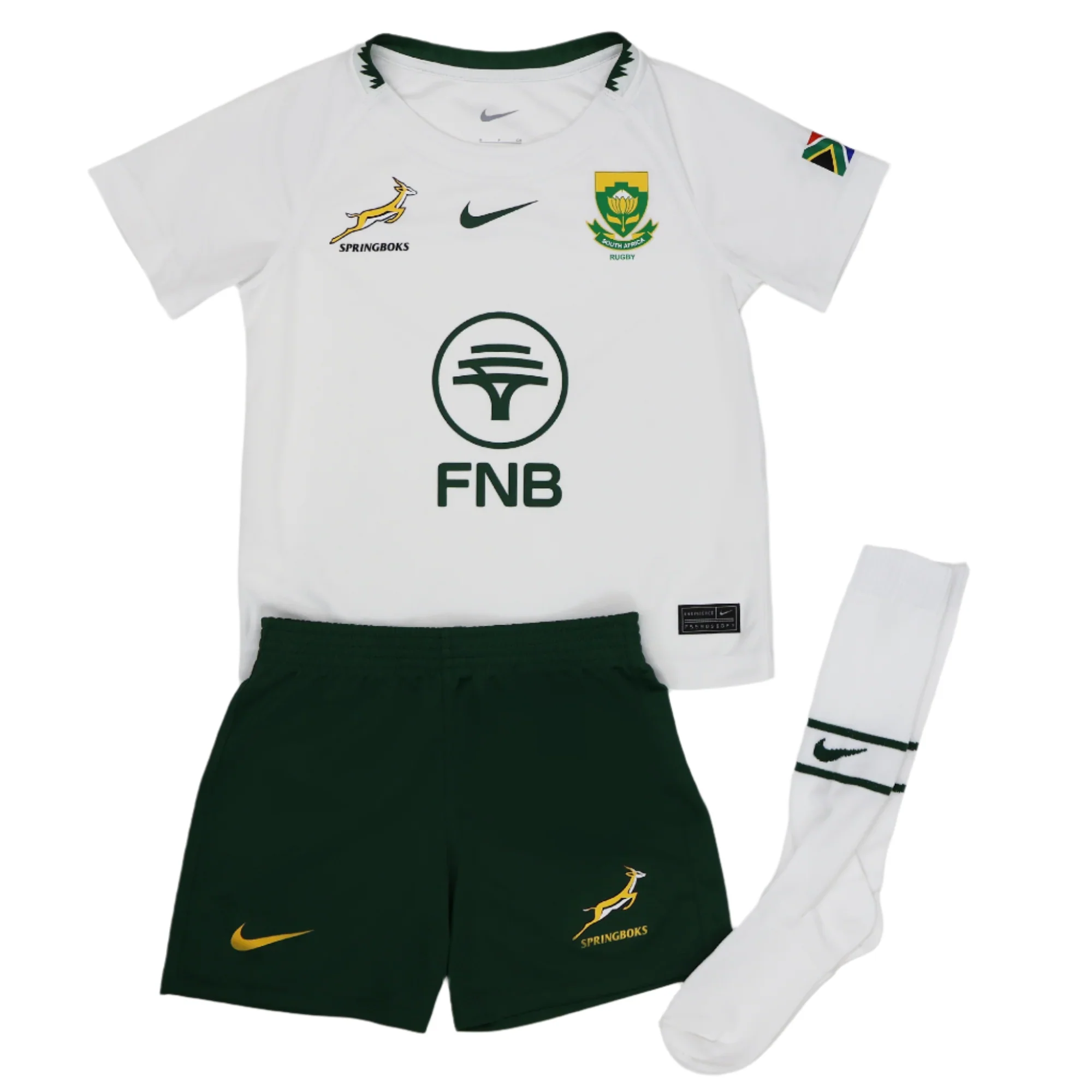 Little Kids Springboks 25 Replica Away Kit by Nike
