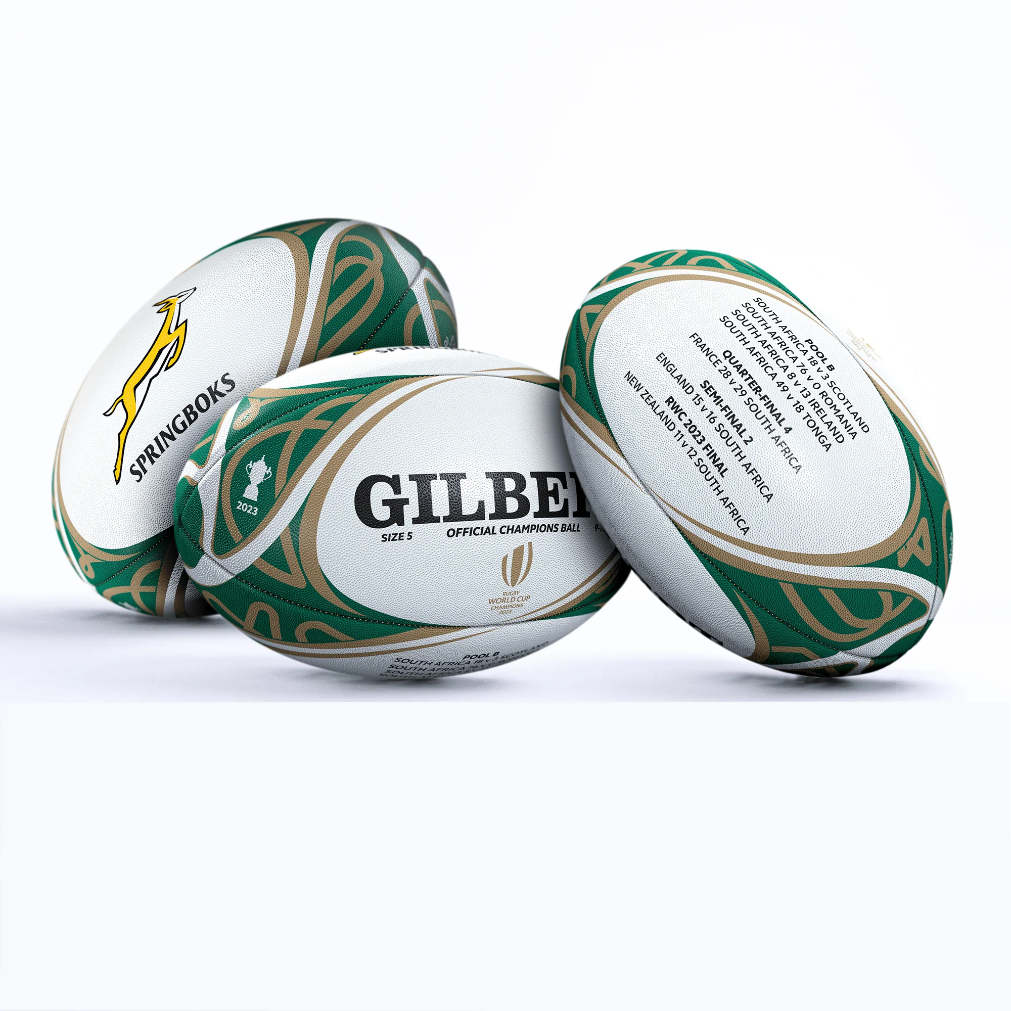Springboks Rugby World Cup 2023 Champions Ball by Gilbert - Image 4