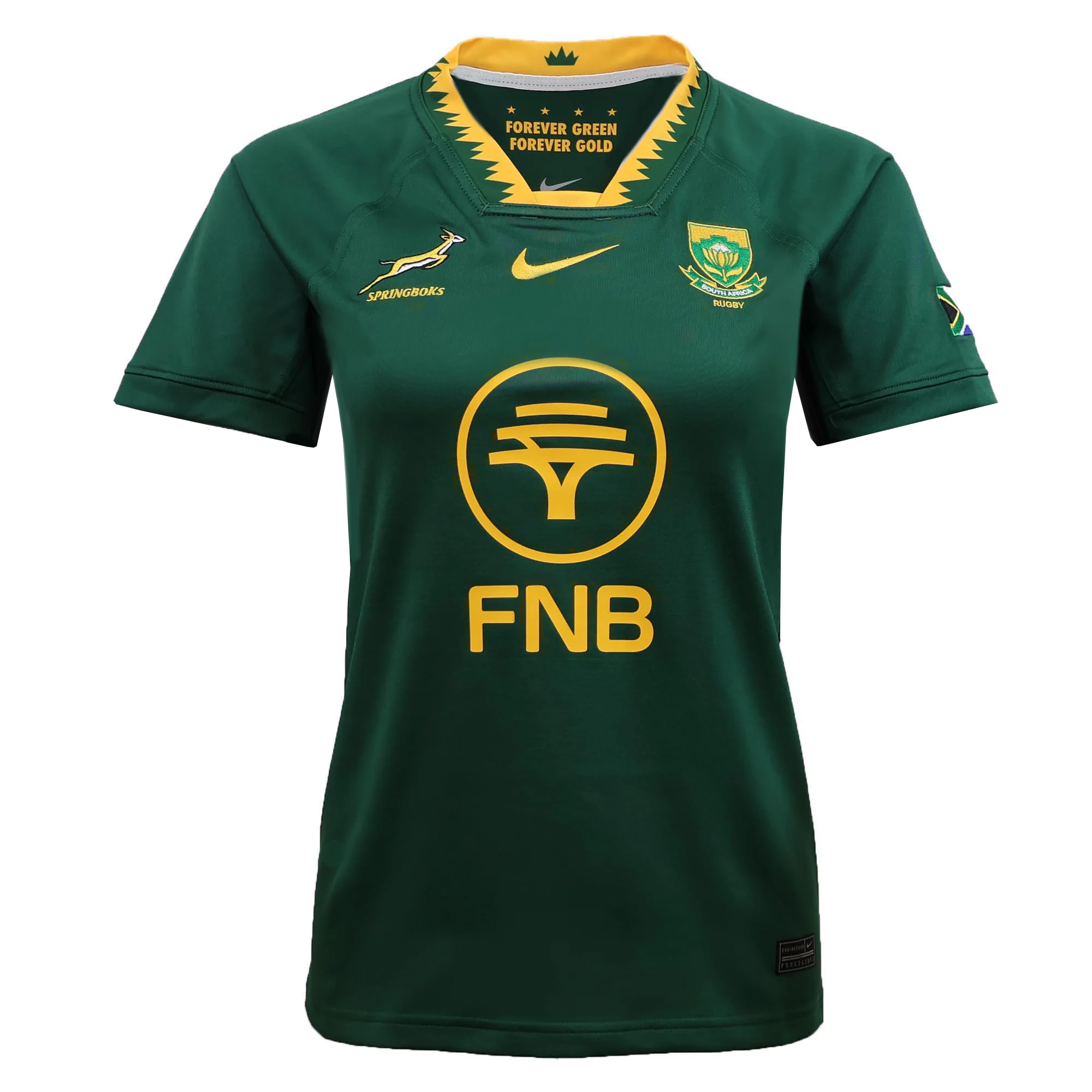 Women's Springboks 25 Replica Home Jersey by Nike