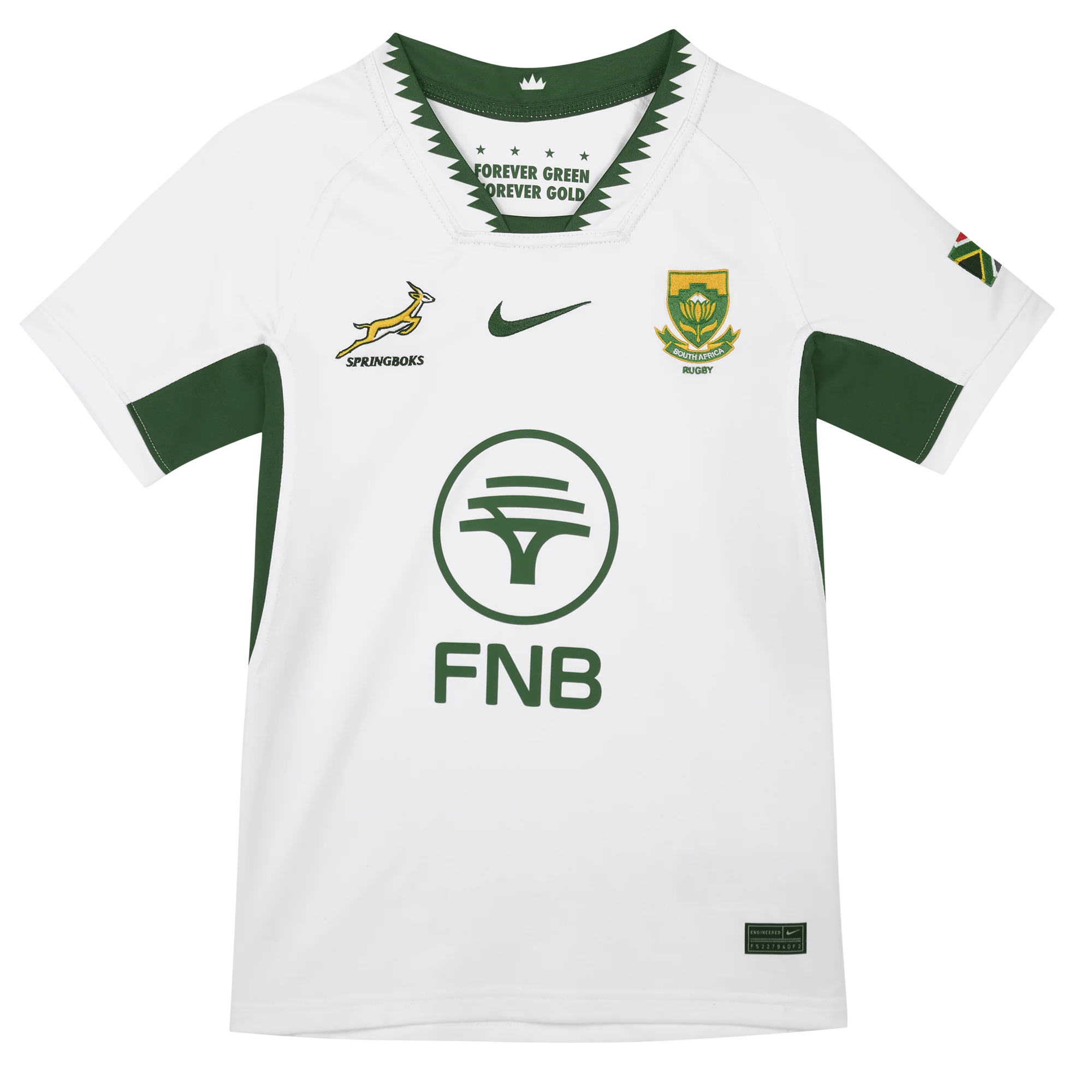 Youth Springboks 25 Replica Away Jersey by Nike