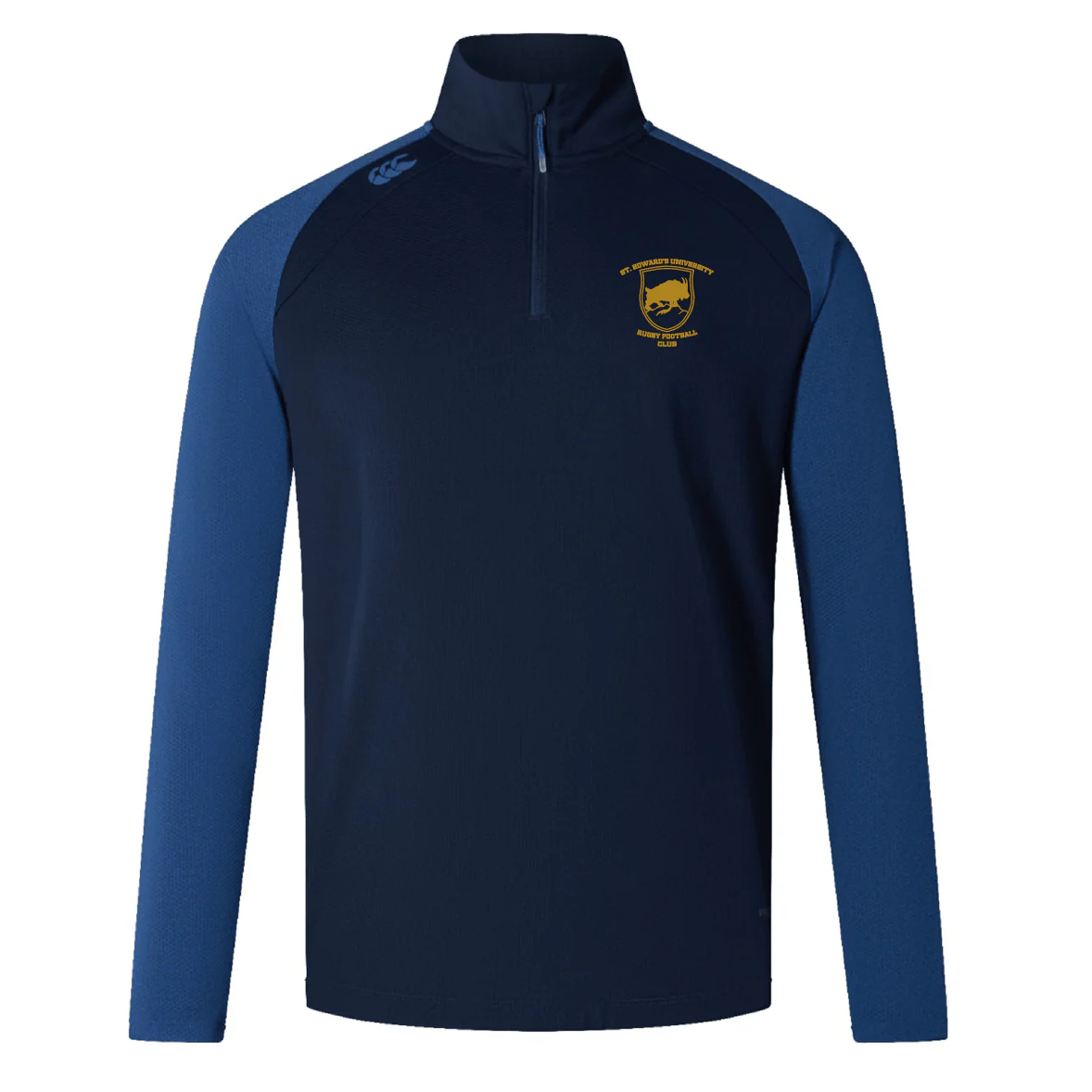 St Edwards University RFC Elite 1/4 Zip Top by Canterbury