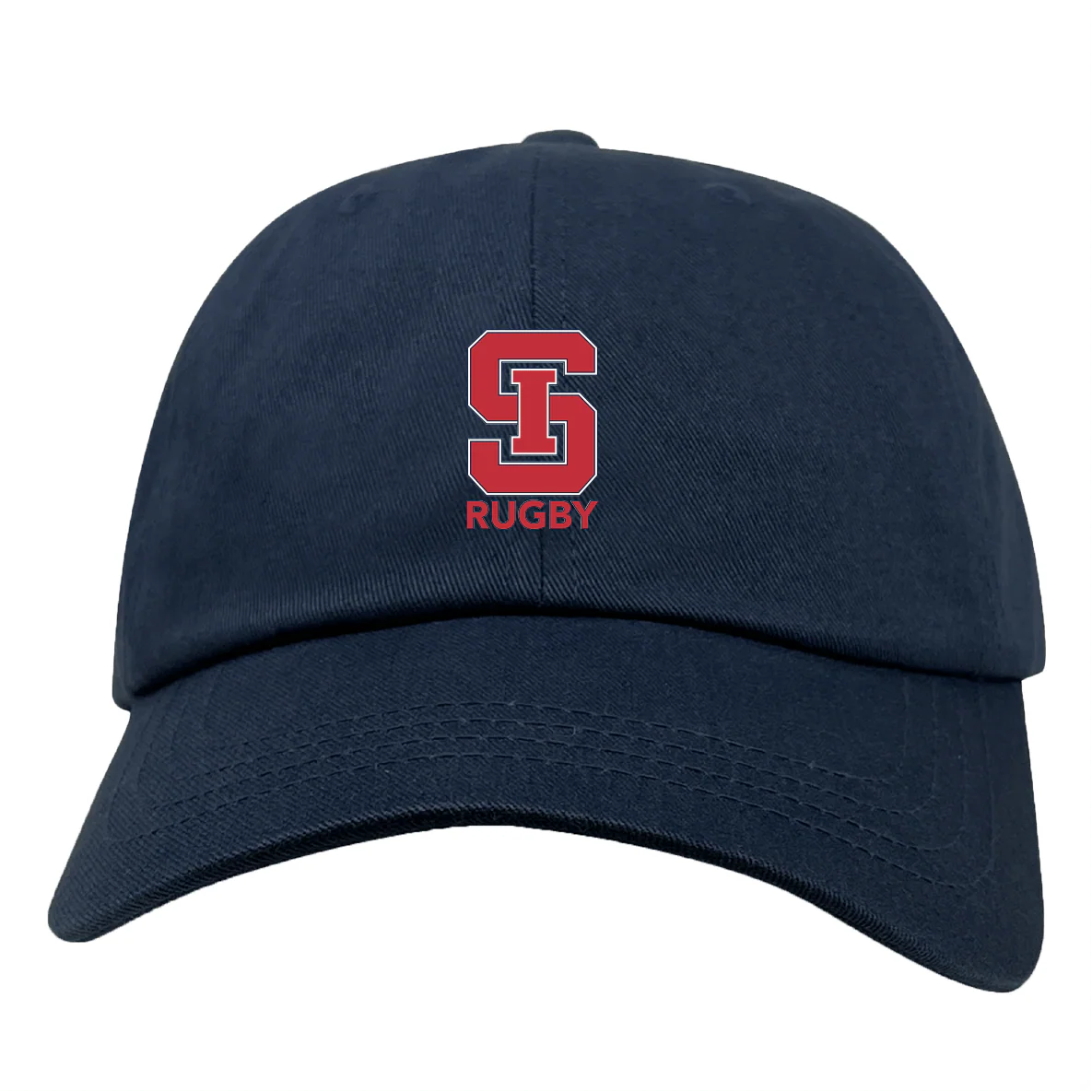 St. Ignatius Rugby Adult Low-Profile Cotton Twill Dad Cap - Image 2
