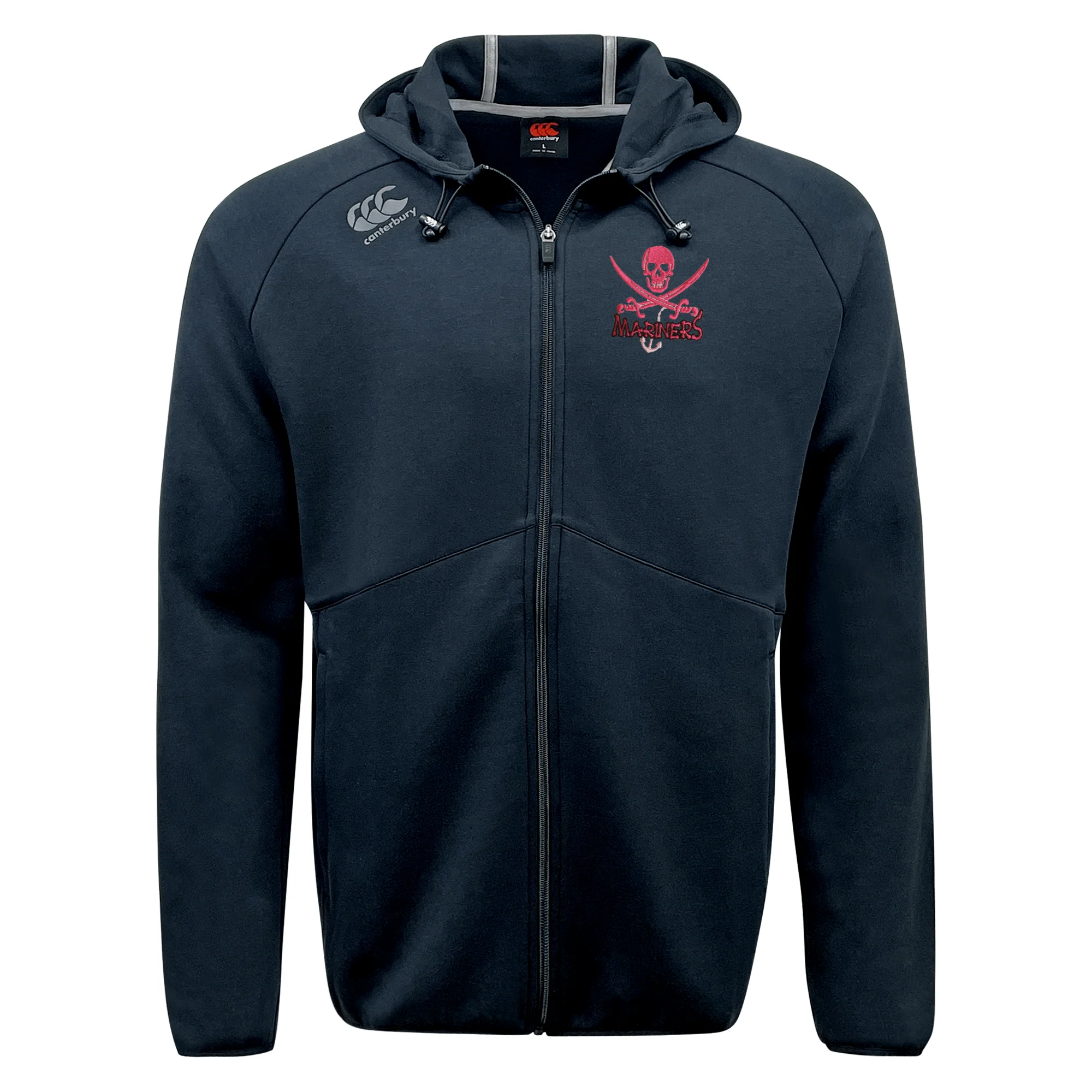 SUNY Maritime Tempo Vapodri Full-Zip Hoodie by Canterbury - Image 2