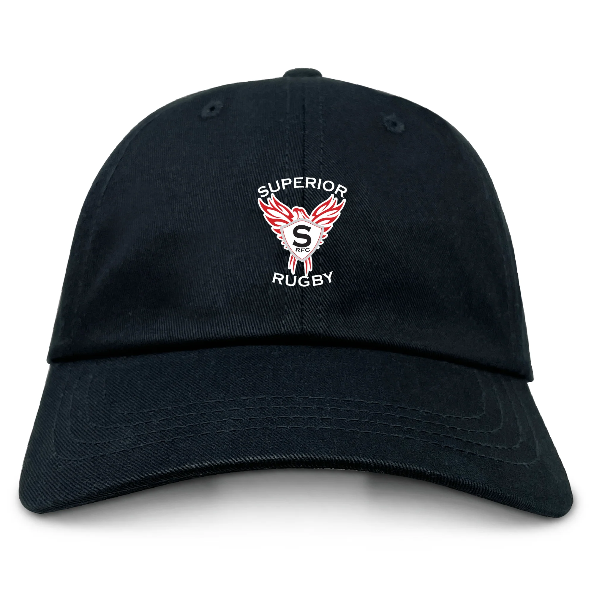 Superior Rugby Club Adult Low-Profile Cotton Twill Dad Cap