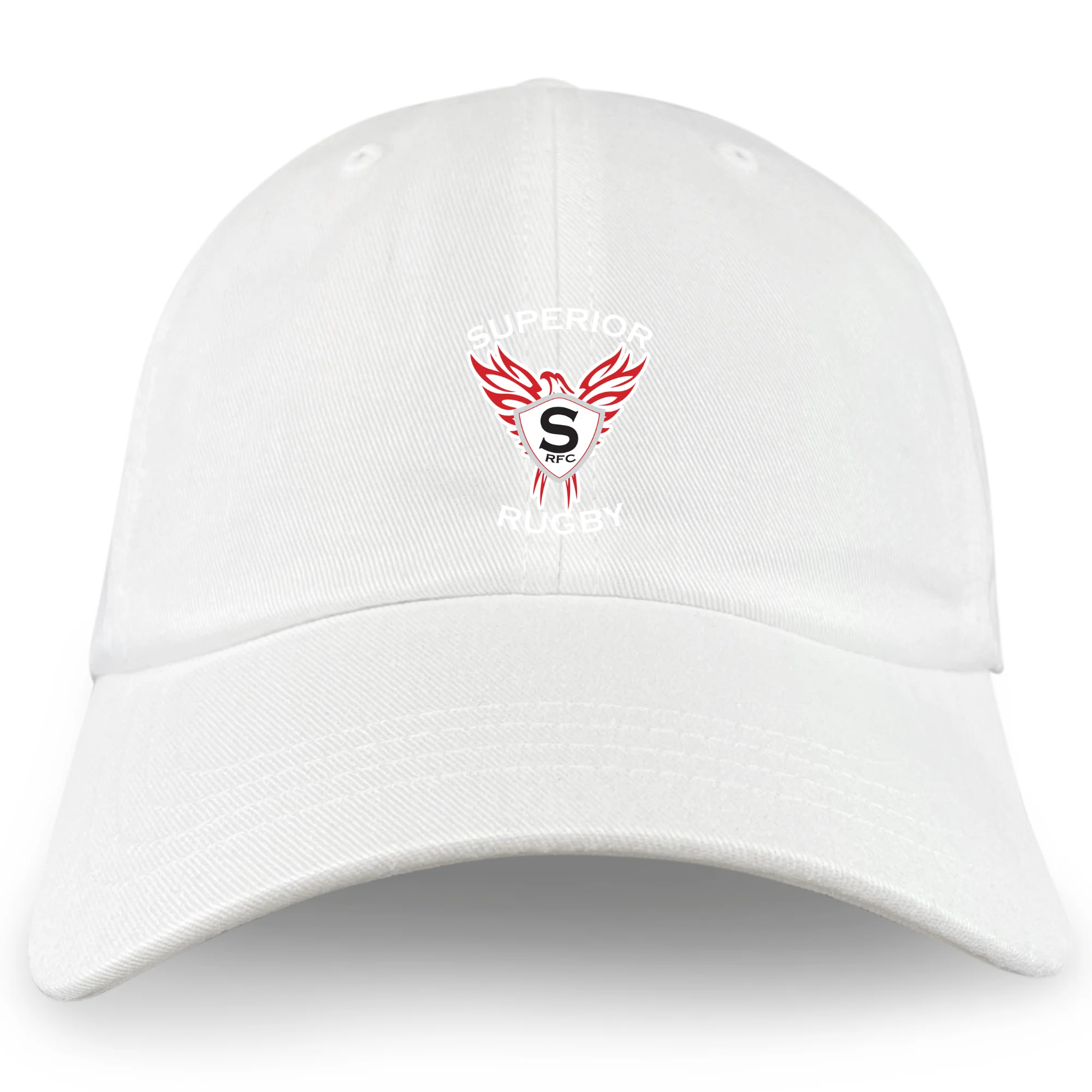 Superior Rugby Club Adult Low-Profile Cotton Twill Dad Cap - Image 3