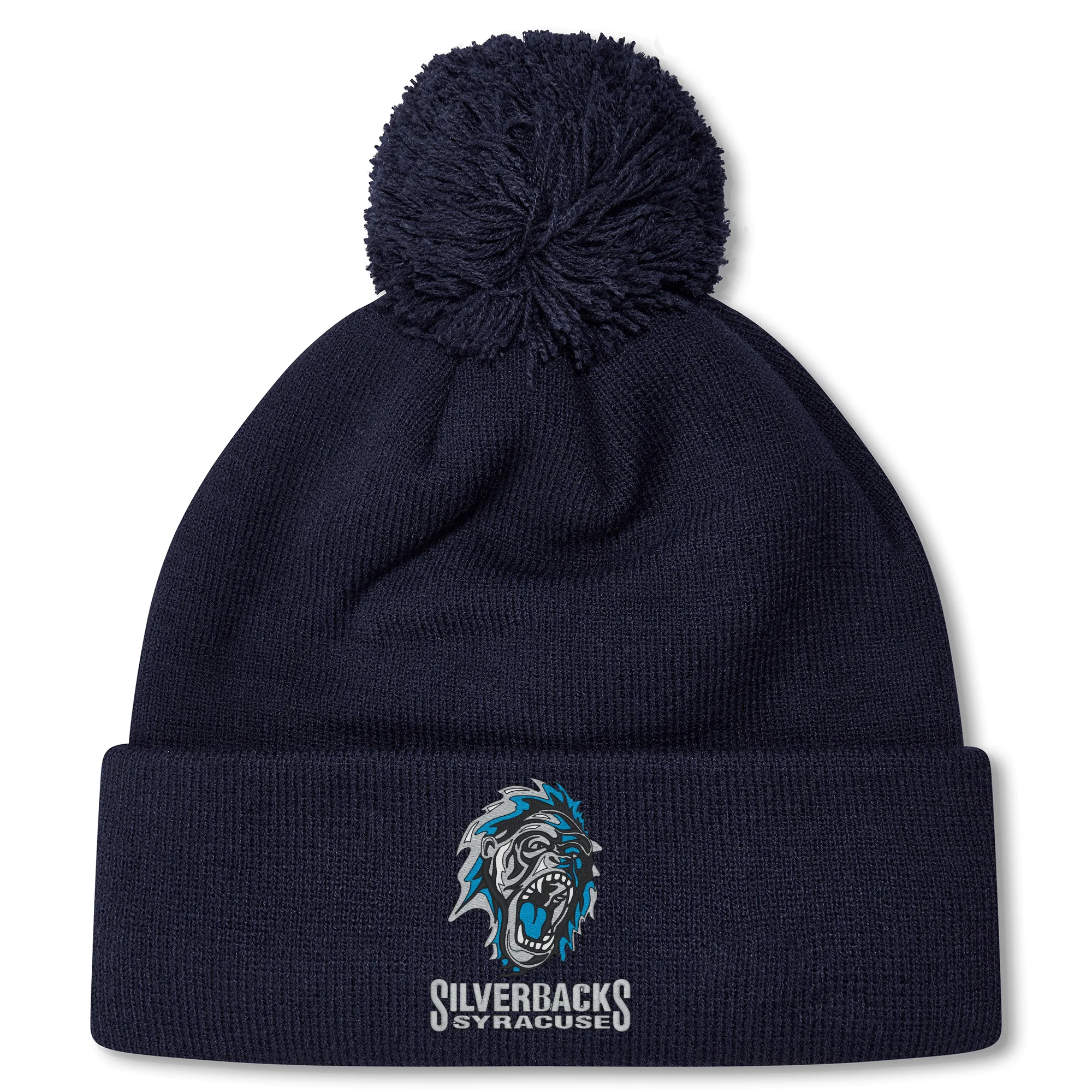 Syracuse Silverbacks Pom Pom Beanie by Canterbury