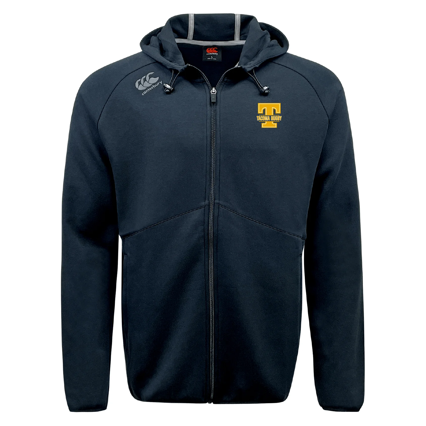 Tacoma Tsunami Rugby Tempo Vapodri Full-Zip Hoodie by Canterbury - Image 2