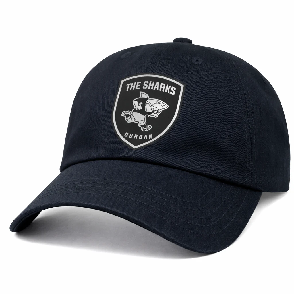 The Sharks Crest Cotton Twill Dad Cap - Image 6