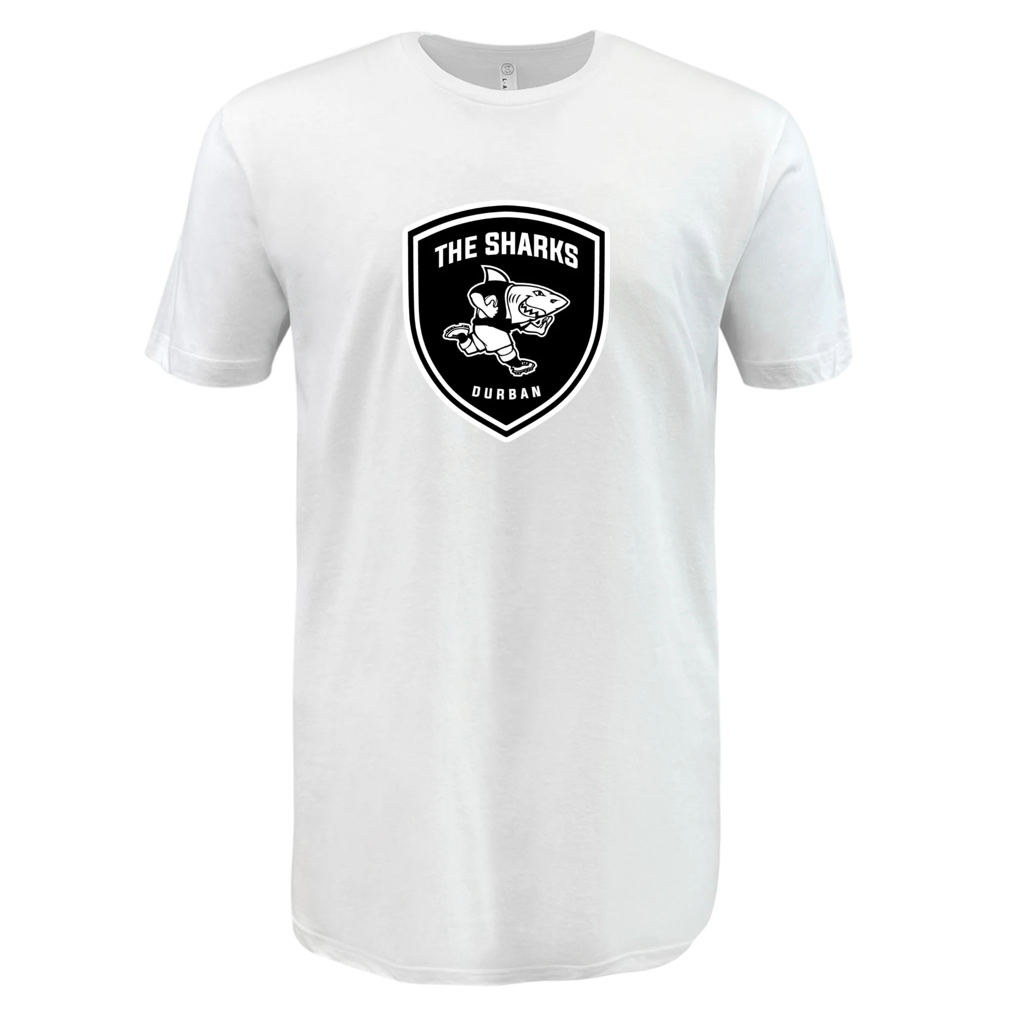 The Sharks Crest Supersoft T-Shirt - Image 3