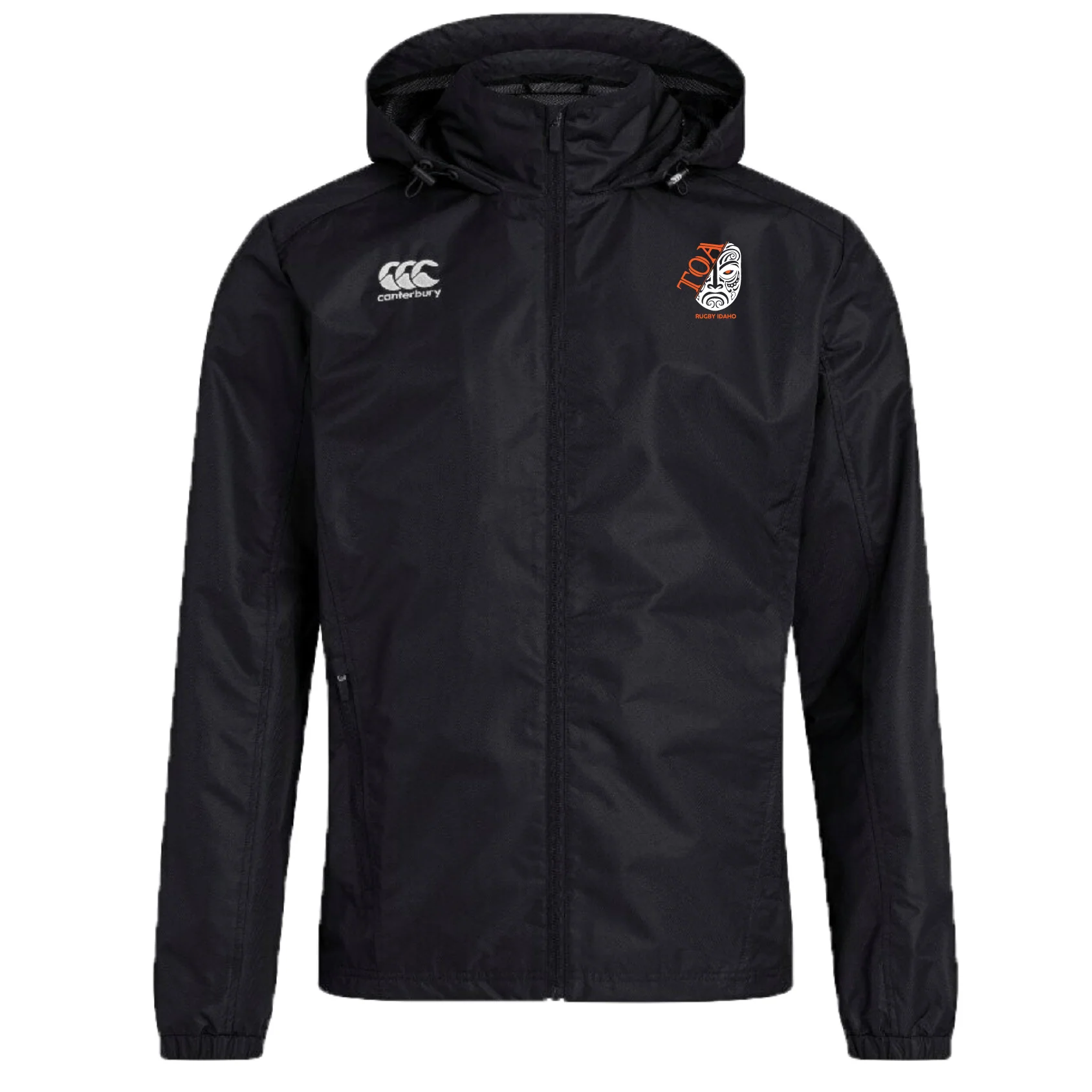Toa Rugby Idaho Club Vaposhield Full Zip Rain Jacket by Canterbury