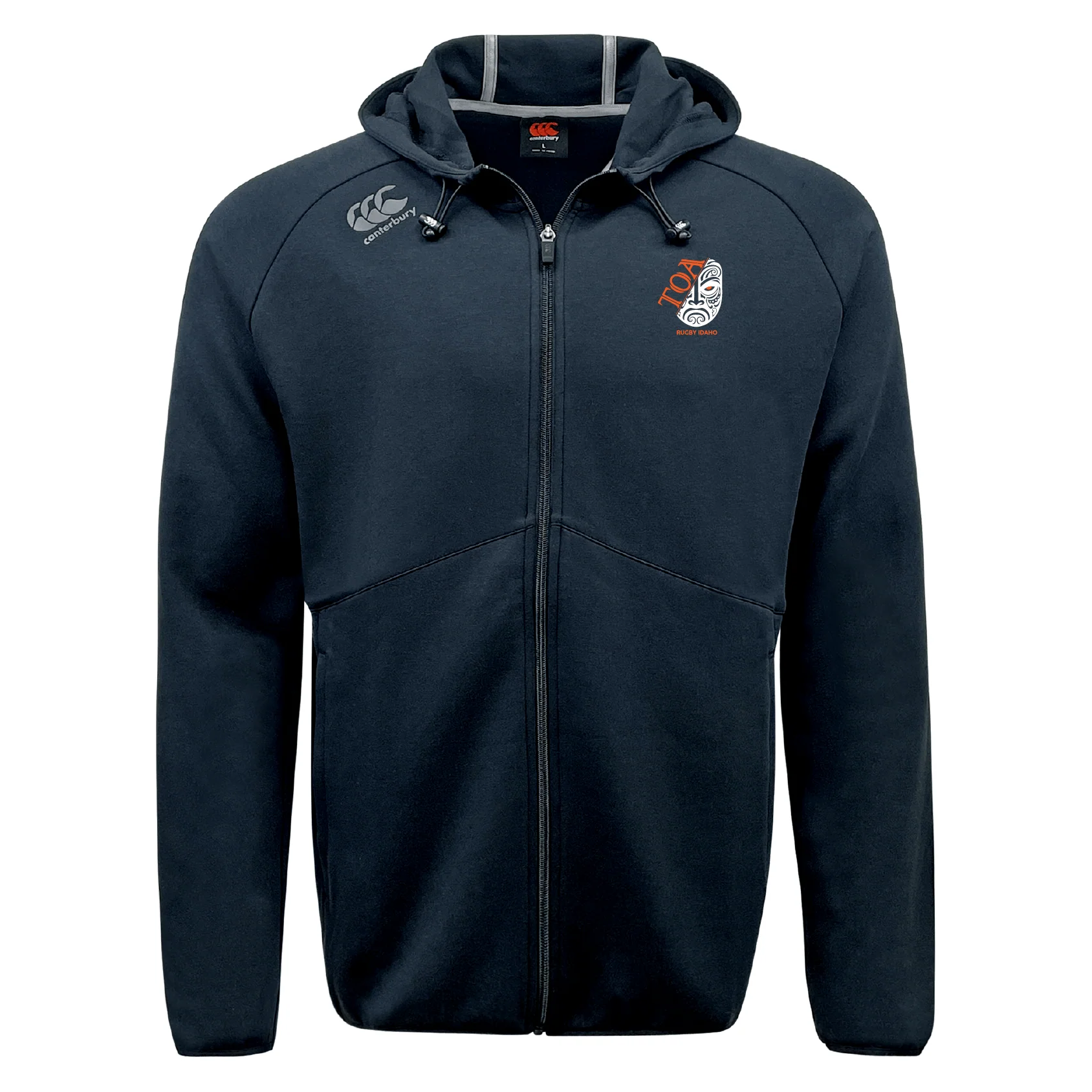 Toa Rugby Idaho Tempo Vapodri Full-Zip Hoodie by Canterbury