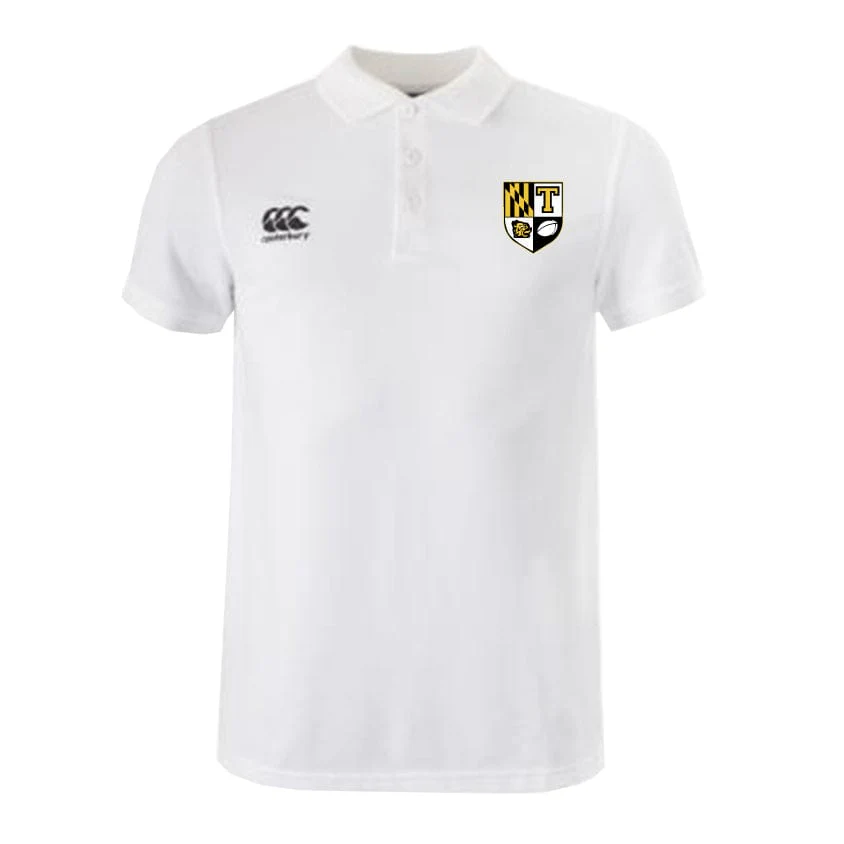 Towson University Rugby Waimak Polo by Canterbury - Image 3