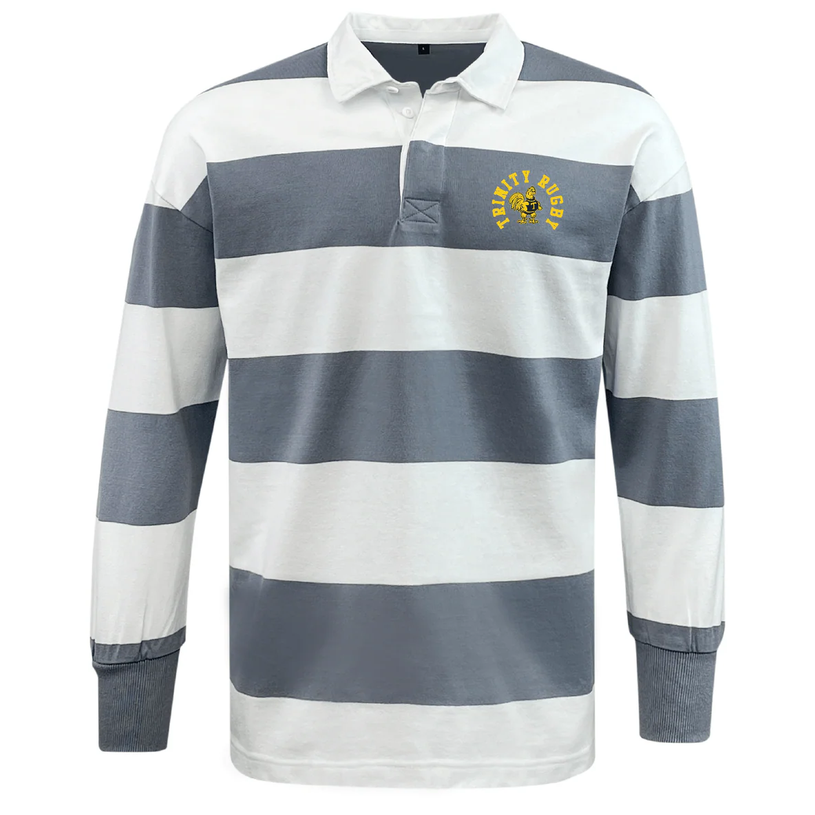 Trinity College Classic Long Sleeve Hooped Rugby Jersey