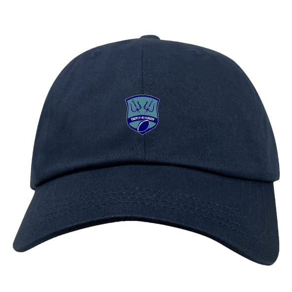 Tritons Rugby Adult Low-Profile Cotton Twill Dad Cap - Image 2