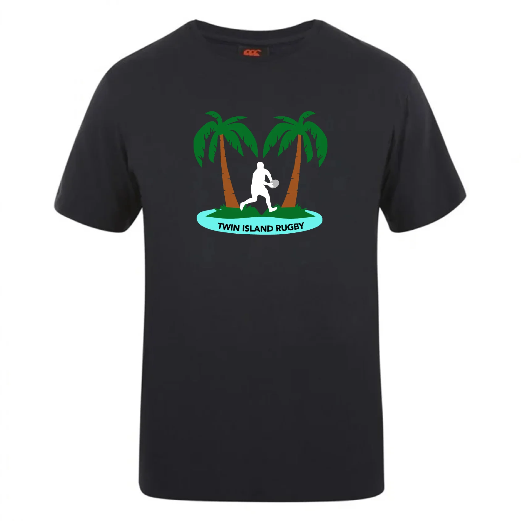 Twin Island Rugby Club Plain Tee by Canterbury