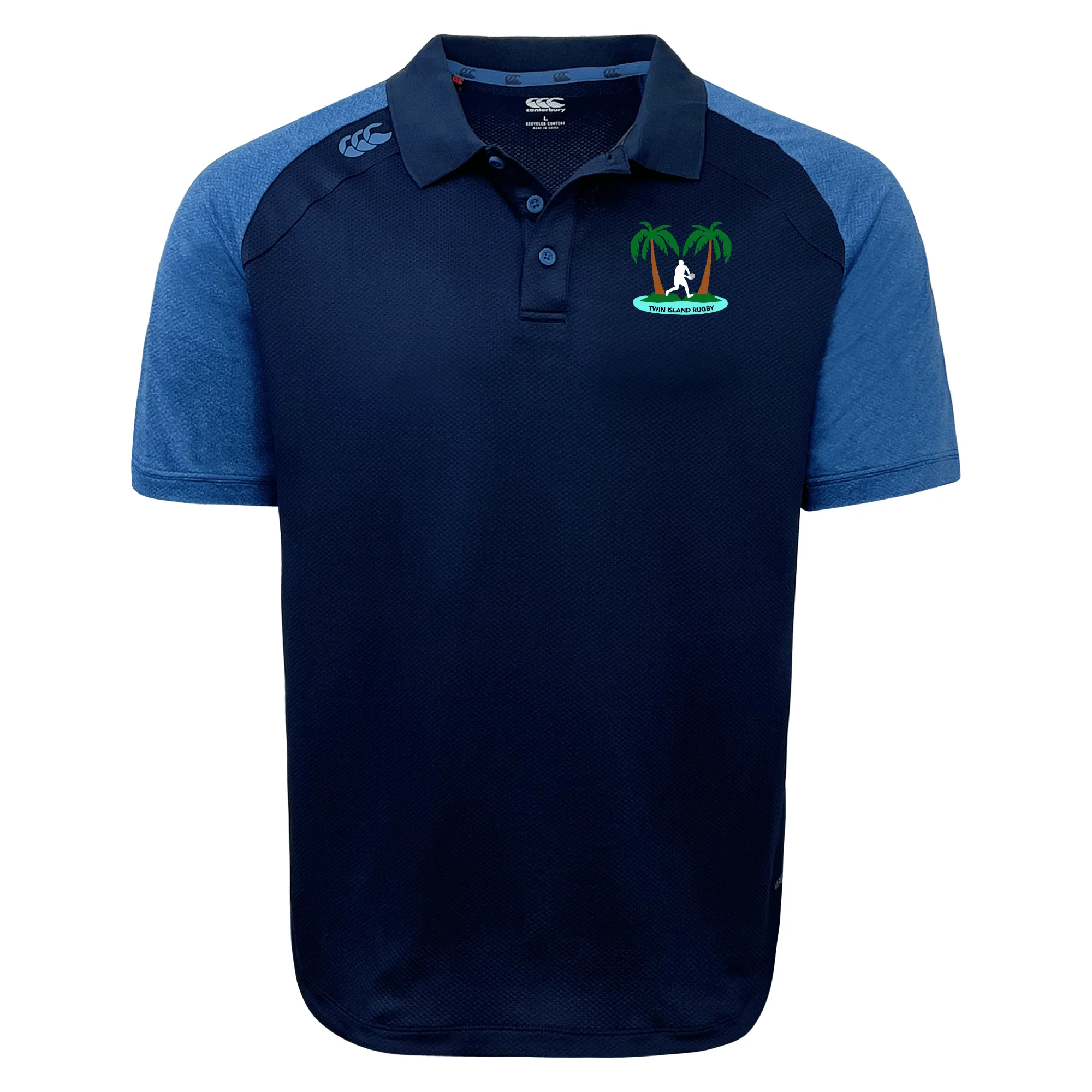 Twin Island Rugby Elite Polo by Canterbury