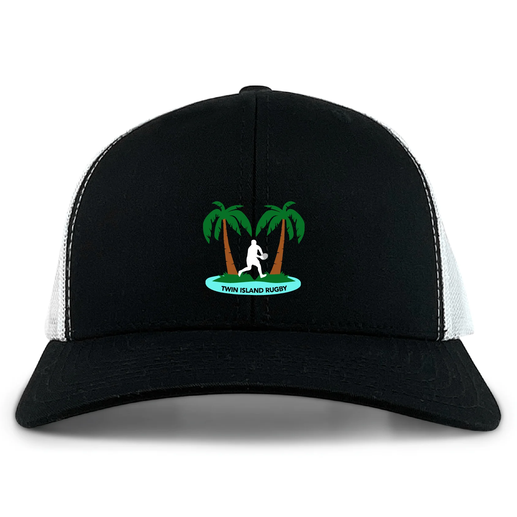 Twin Island Rugby Retro Trucker Cap - Image 3