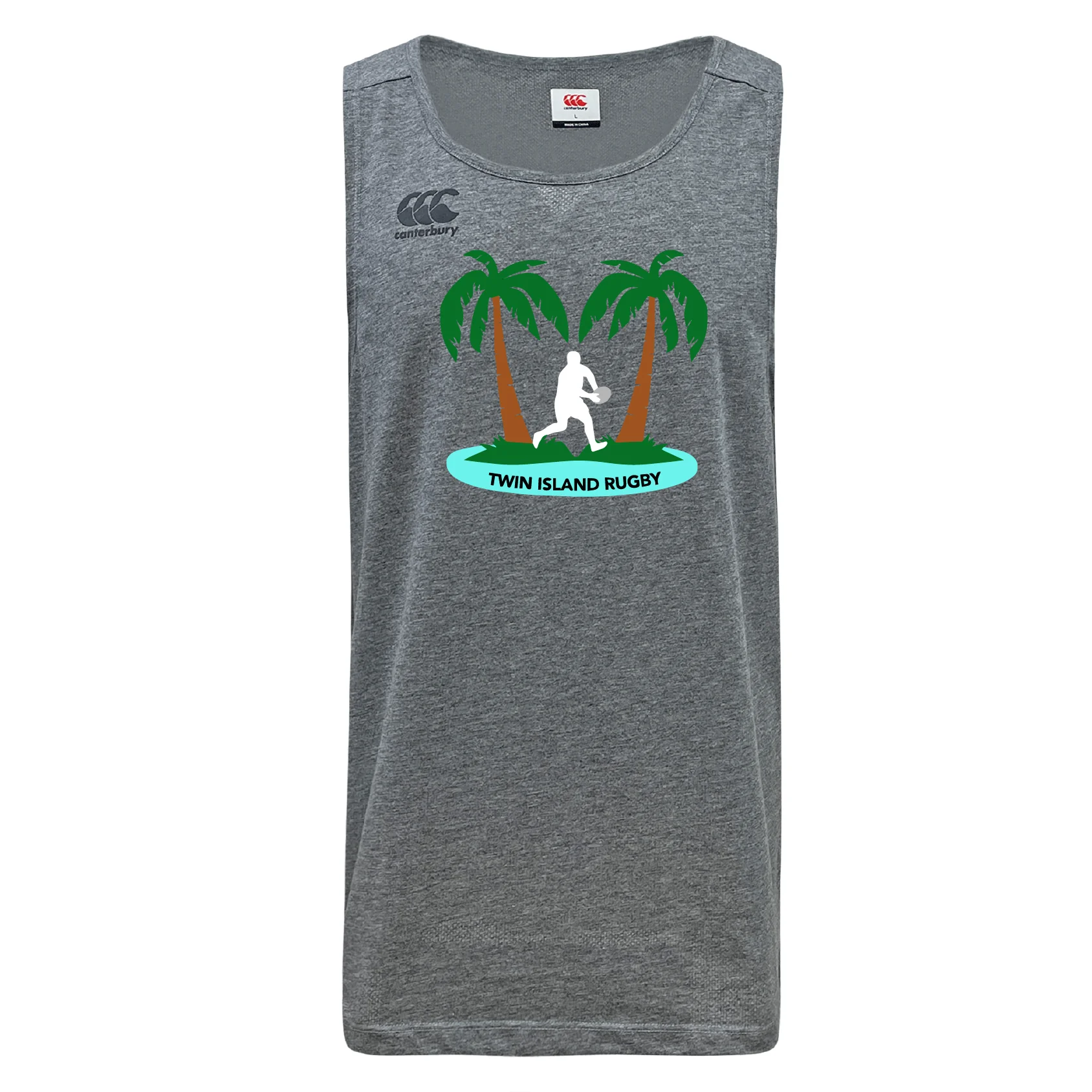 Twin Island Rugby Tempo Vapodri Singlet by Canterbury - Image 2