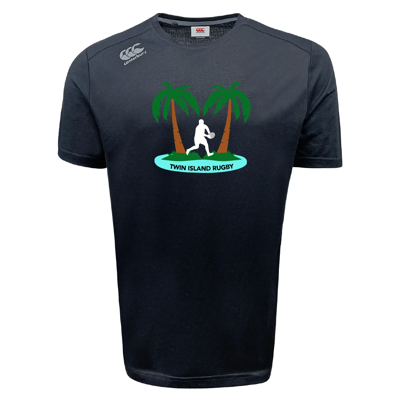 Twin Island Rugby Tempo Vapodri T-Shirt by Canterbury - Image 2