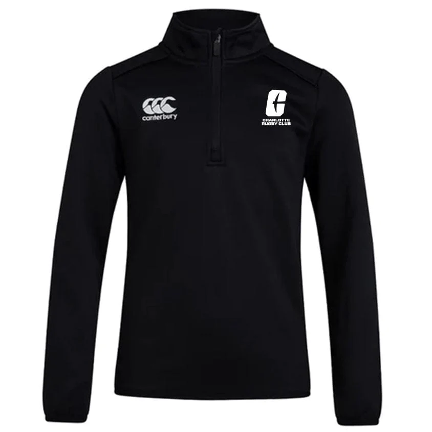 UNC Charlotte Club 1/4 Zip Mid Layer Training Top by Canterbury