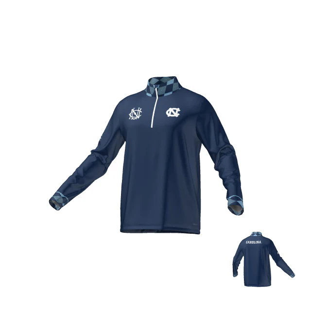 UNC Rugby Canterbury Midlayer 1/4 zip