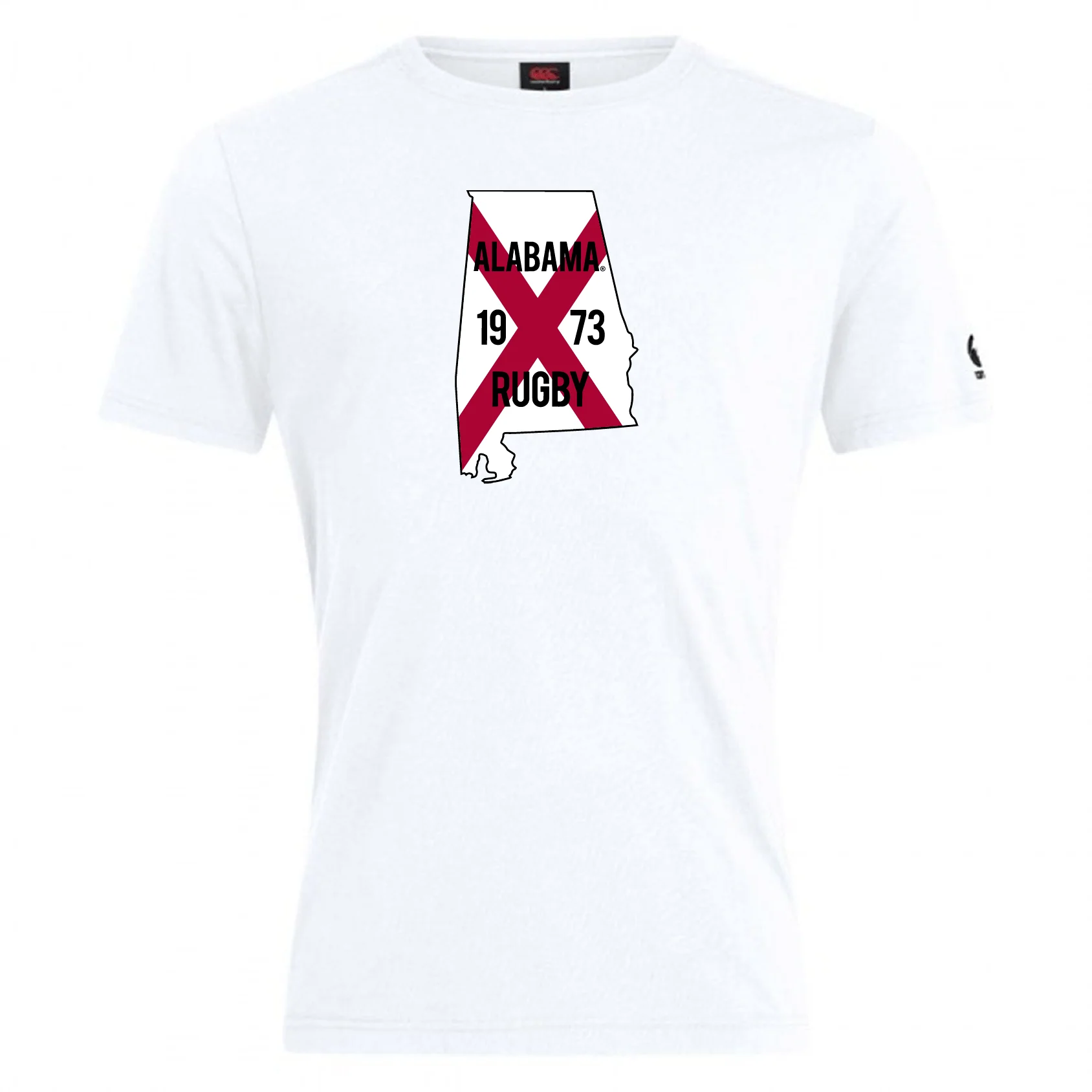 University of Alabama Rugby Club Plain Tee by Canterbury - Image 3