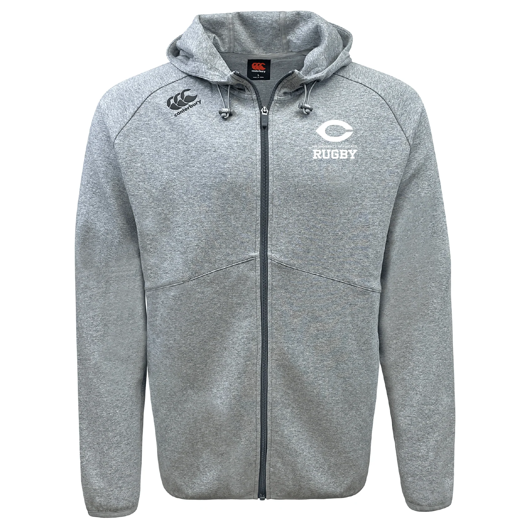 University of Chicago Tempo Vapodri Full-Zip Hoodie by Canterbury - Image 2