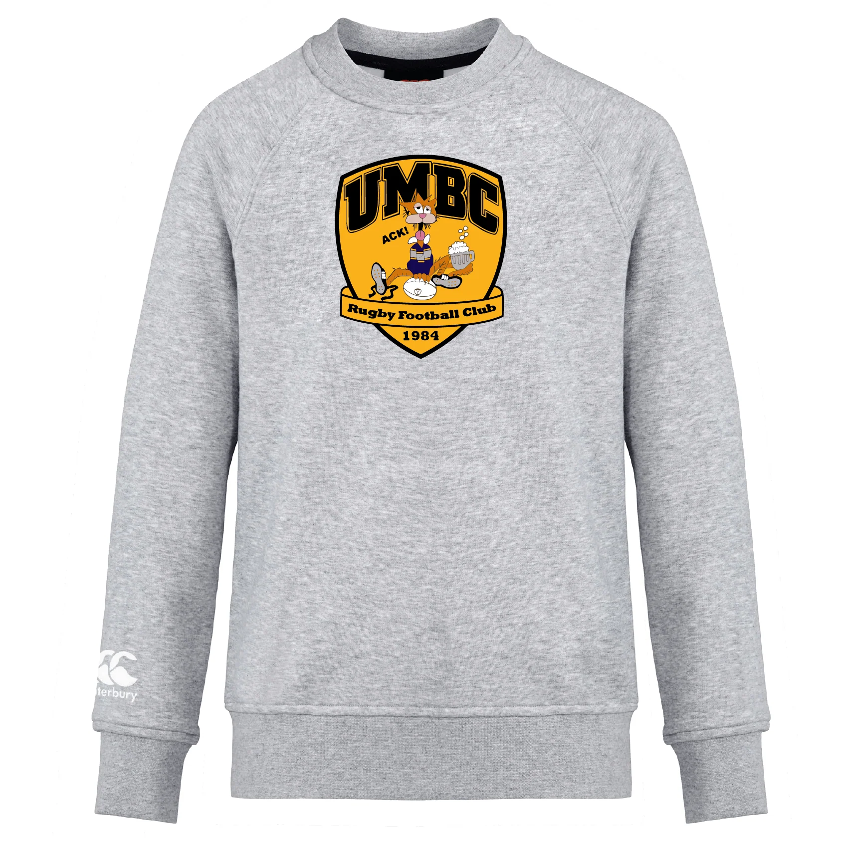 University of Maryland Baltimore County Rugby Club Crew Sweatshirt by Canterbury - Image 2